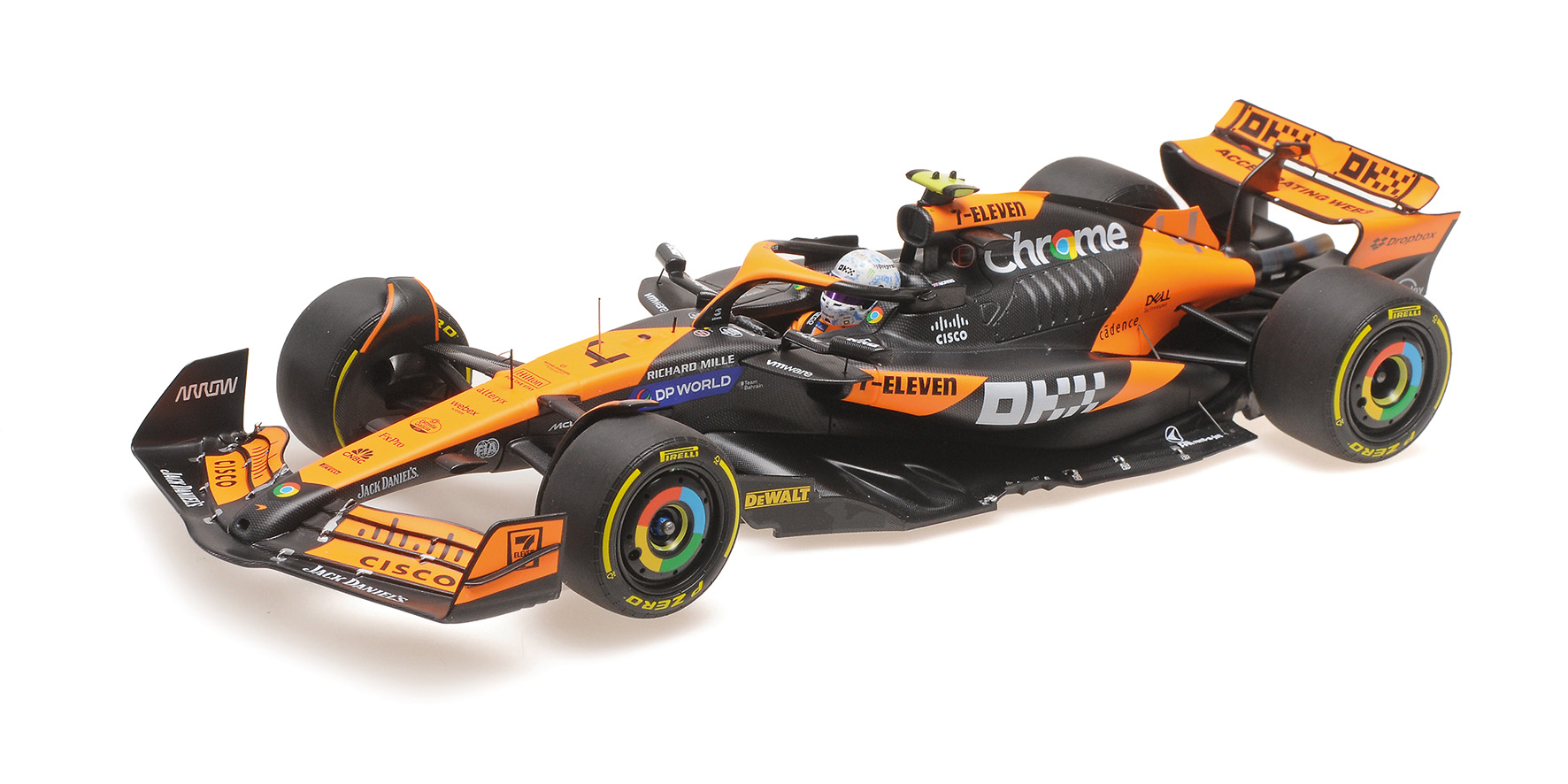 MCLAREN FORMULA 1 TEAM MCL38 - LANDO NORRIS - HUNGARIAN GP 2024