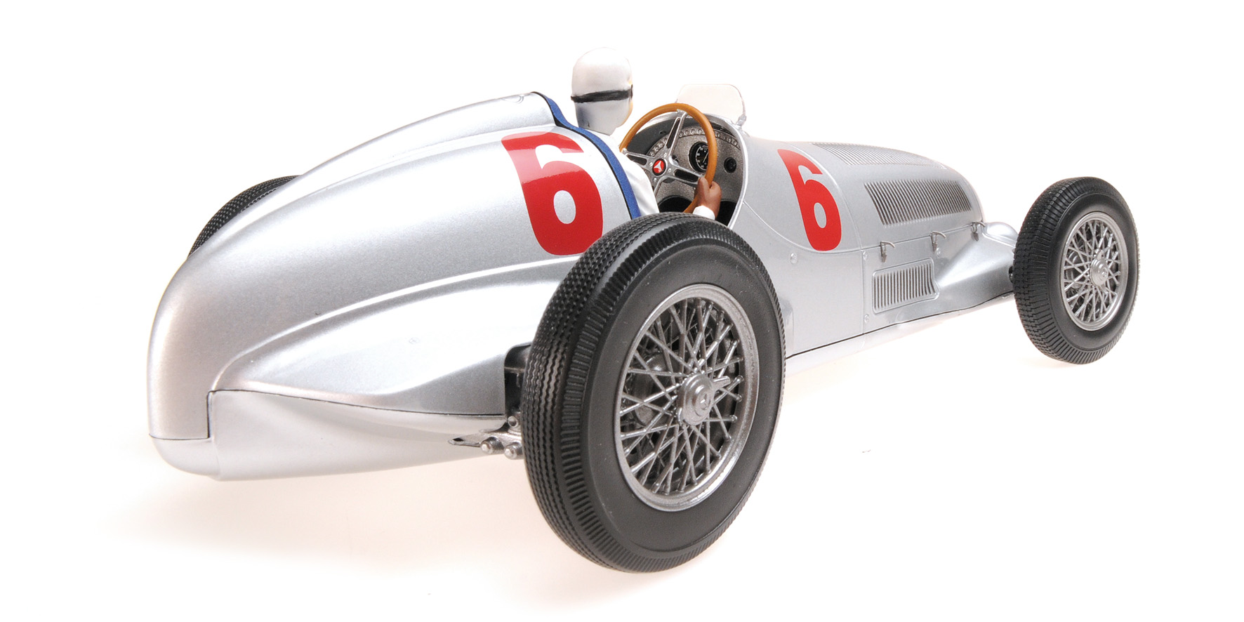 MERCEDES-BENZ W125 - DAIMLER - BENZ AG - RUDOLF CARACCIOLA - 2ND PLACE EIFELRENNEN NÜRBURGRING 1937