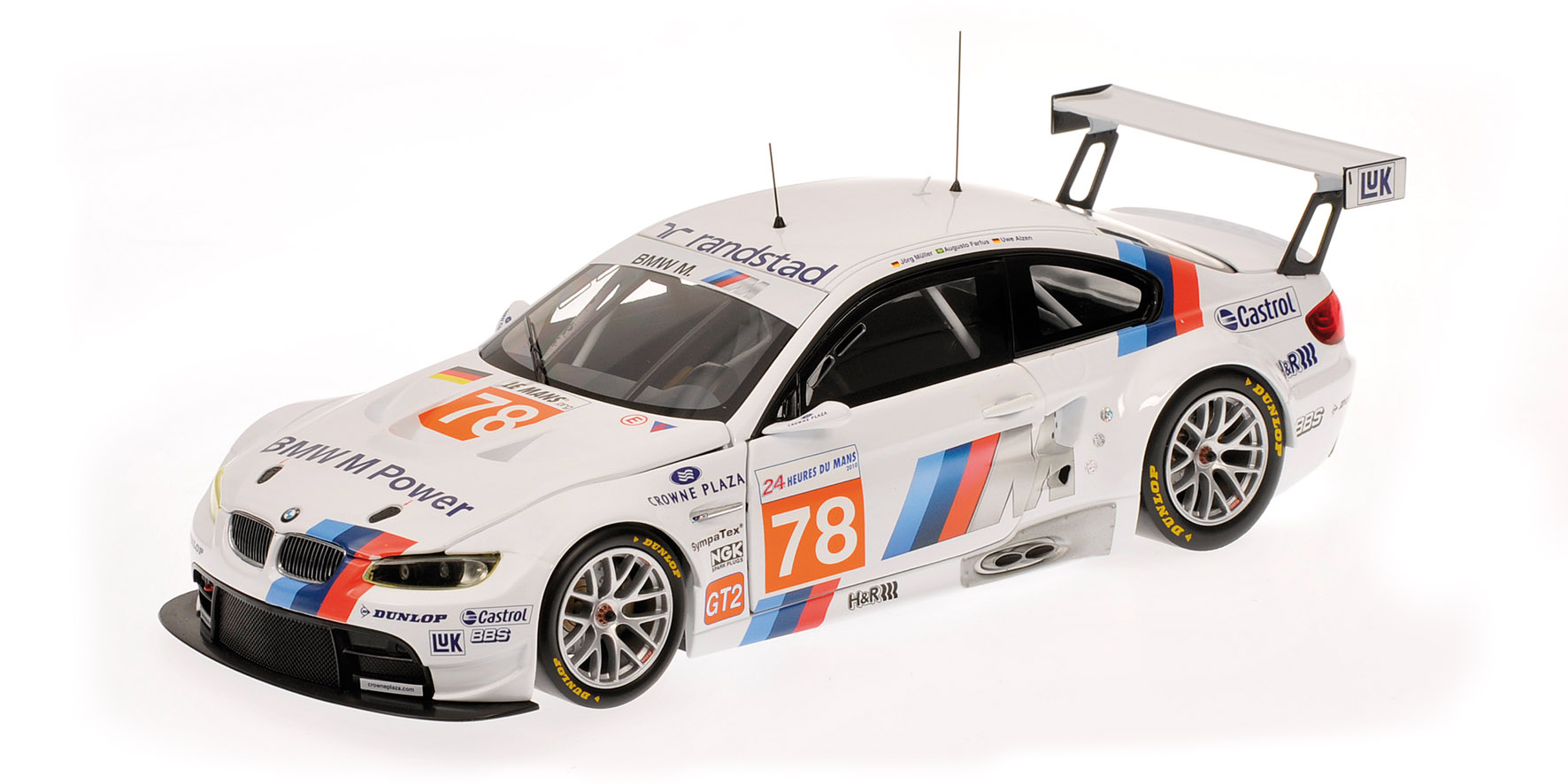 BMW M3 GT2 (E92) - BMW MOTORSPORT - MÜLLER/FARFUS/ALZEN - 24H LE MANS 2010