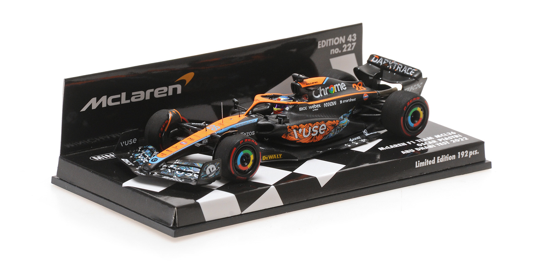MCLAREN F1 TEAM MCL36 - OSCAR PIASTRI - ABU DHABI TEST 2022