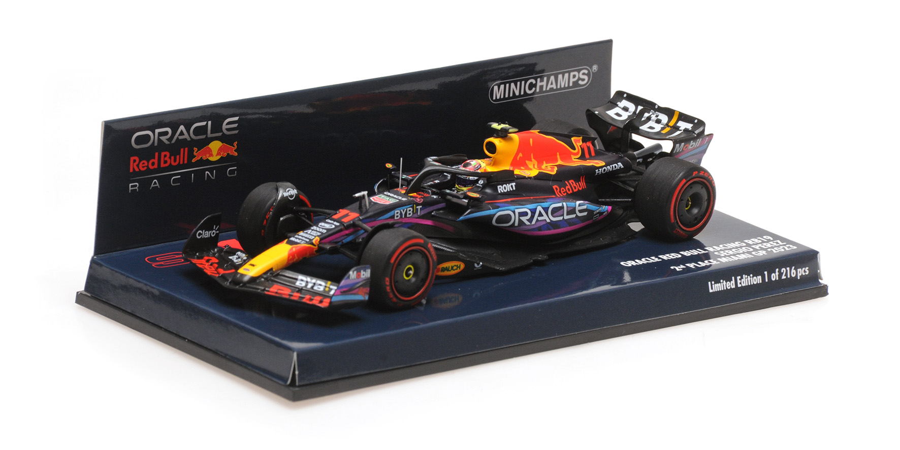 ORACLE RED BULL RACING RB19 - SERGIO PÉREZ - 2ND PLACE MIAMI GP 2023