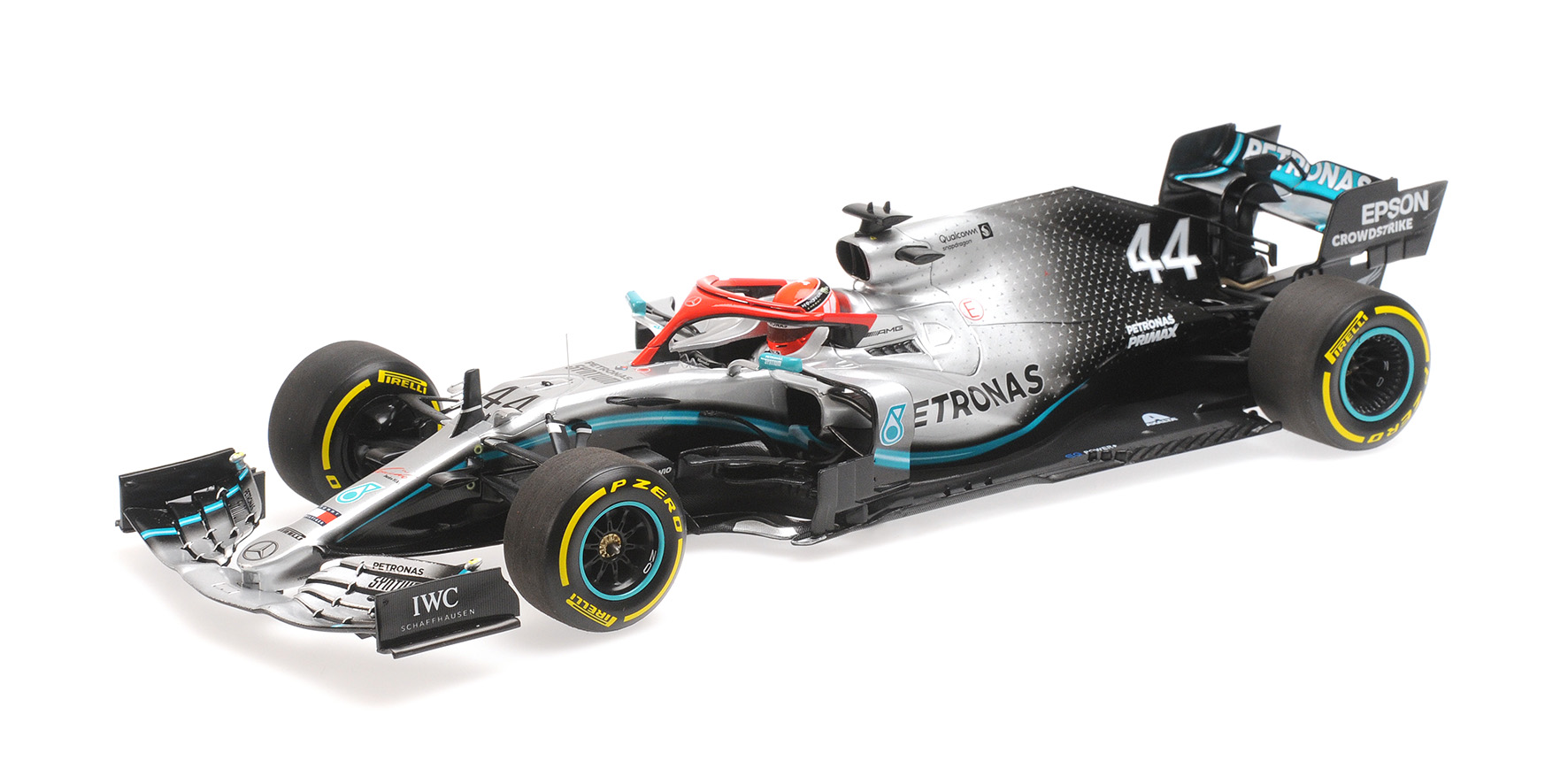 MERCEDES-AMG PETRONAS MOTORSPORT F1 W10 EQ POWER+ - LEWIS HAMILTON - WINNER MONACO GP 2019