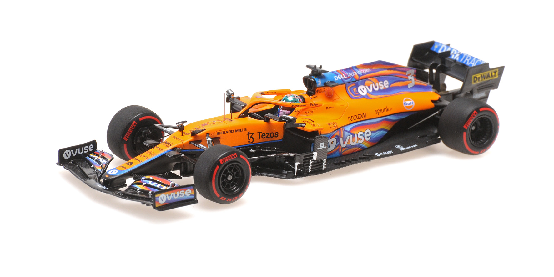 MCLAREN F1 TEAM MCL35M - DANIEL RICCIARDO - ABU DHABI GP 2021