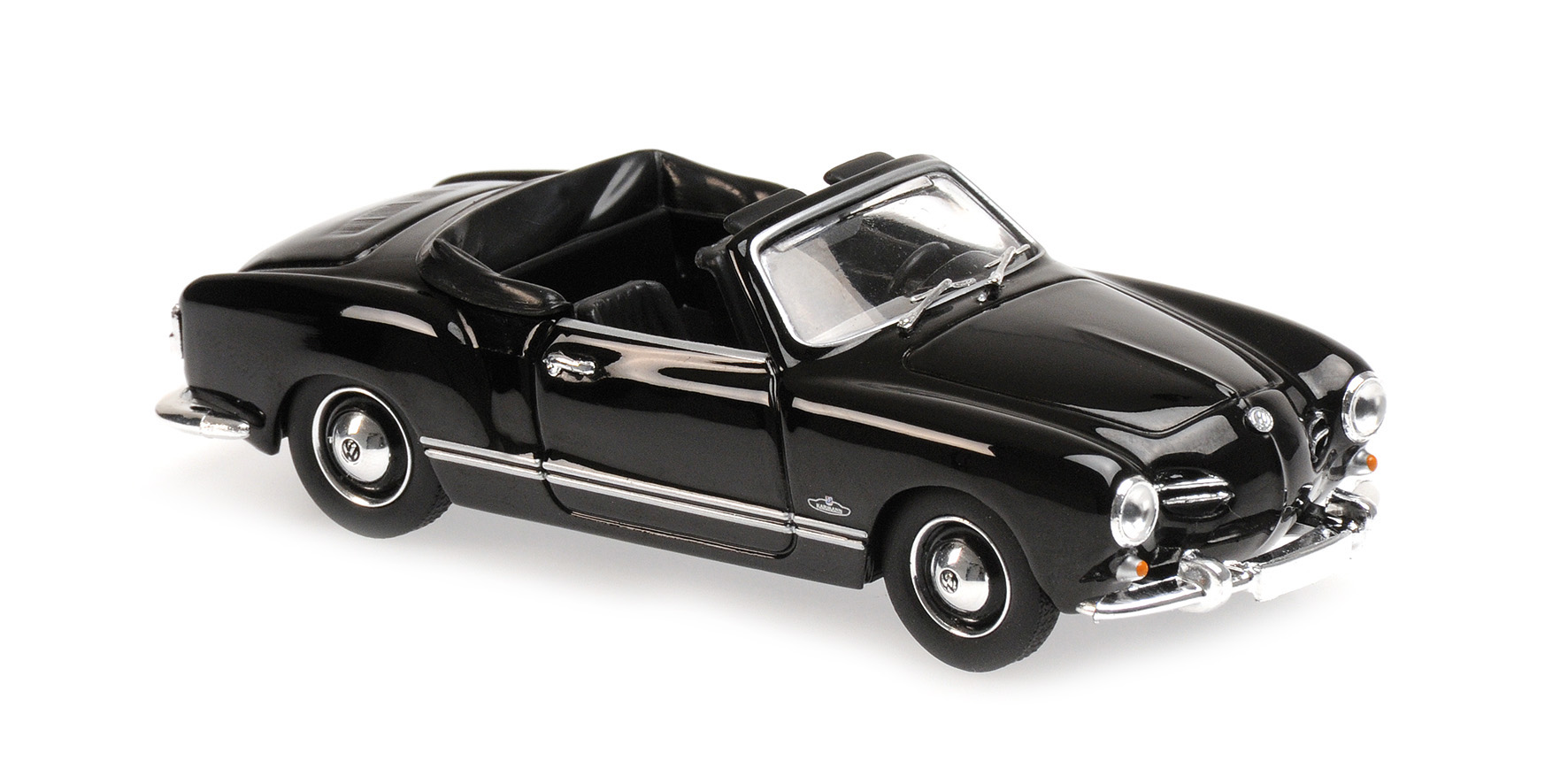 VOLKSWAGEN KARMANN GHIA CABRIOLET - 1955 - BLACK