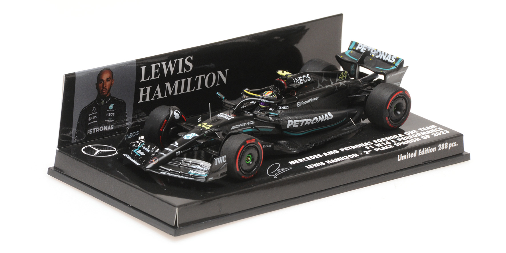 MERCEDES-AMG PETRONAS FORMULA ONE TEAM F1 W14 E PERFORMANCE - LEWIS HAMILTON - 2ND SPAIN GP 2023