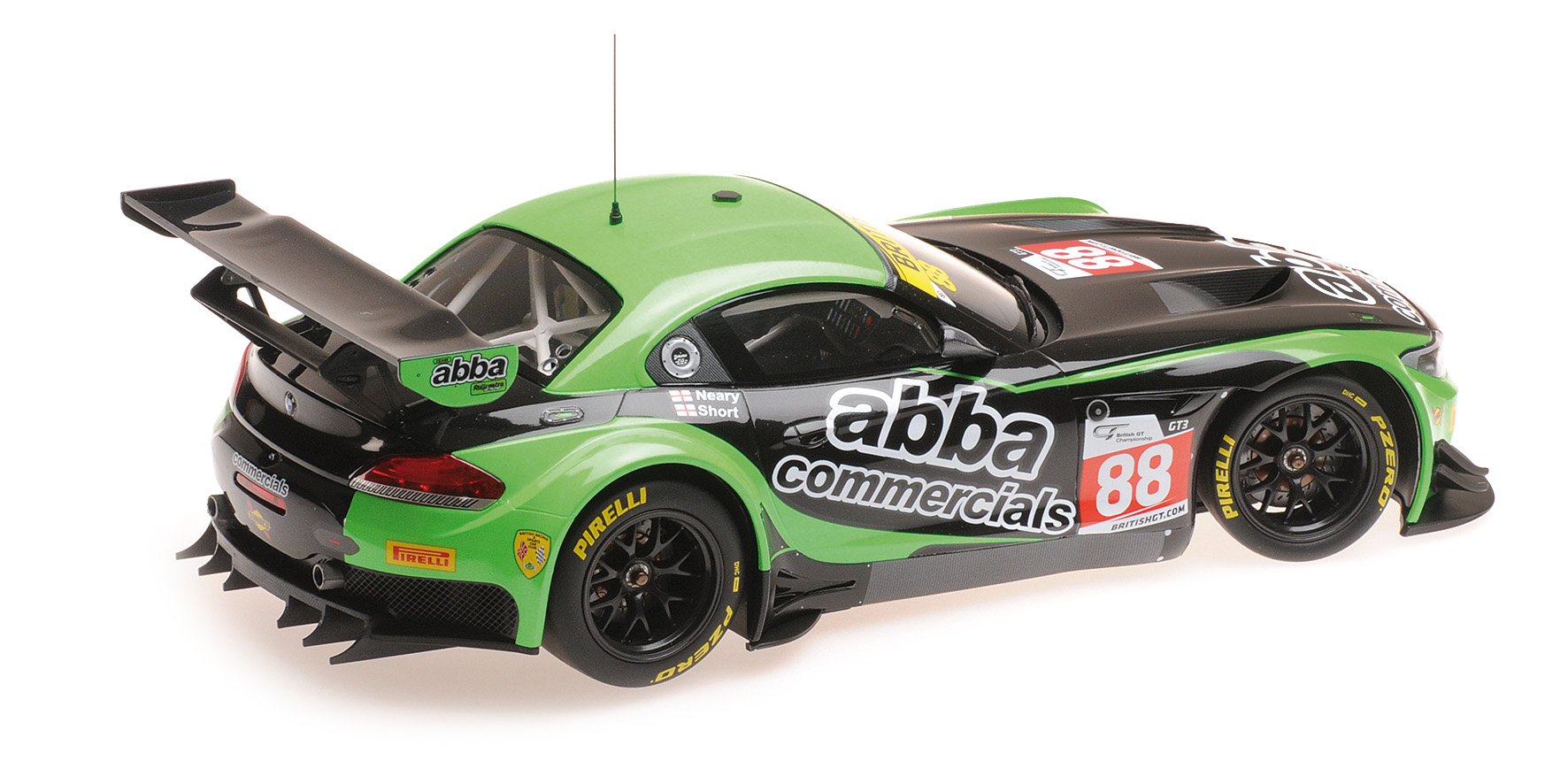 BMW Z4 GT3 (E89) - TEAM ABBA W/ ROLLCENTRE RACING - NEARY/SHORT - BRITISH GT CHAMPIONSHIP 2016