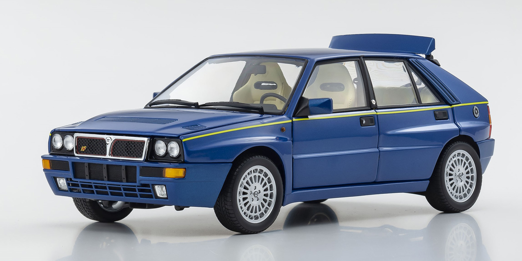 LANCIA DELTA HF INTEGRALE - BLUE METALLIC (08343BL)