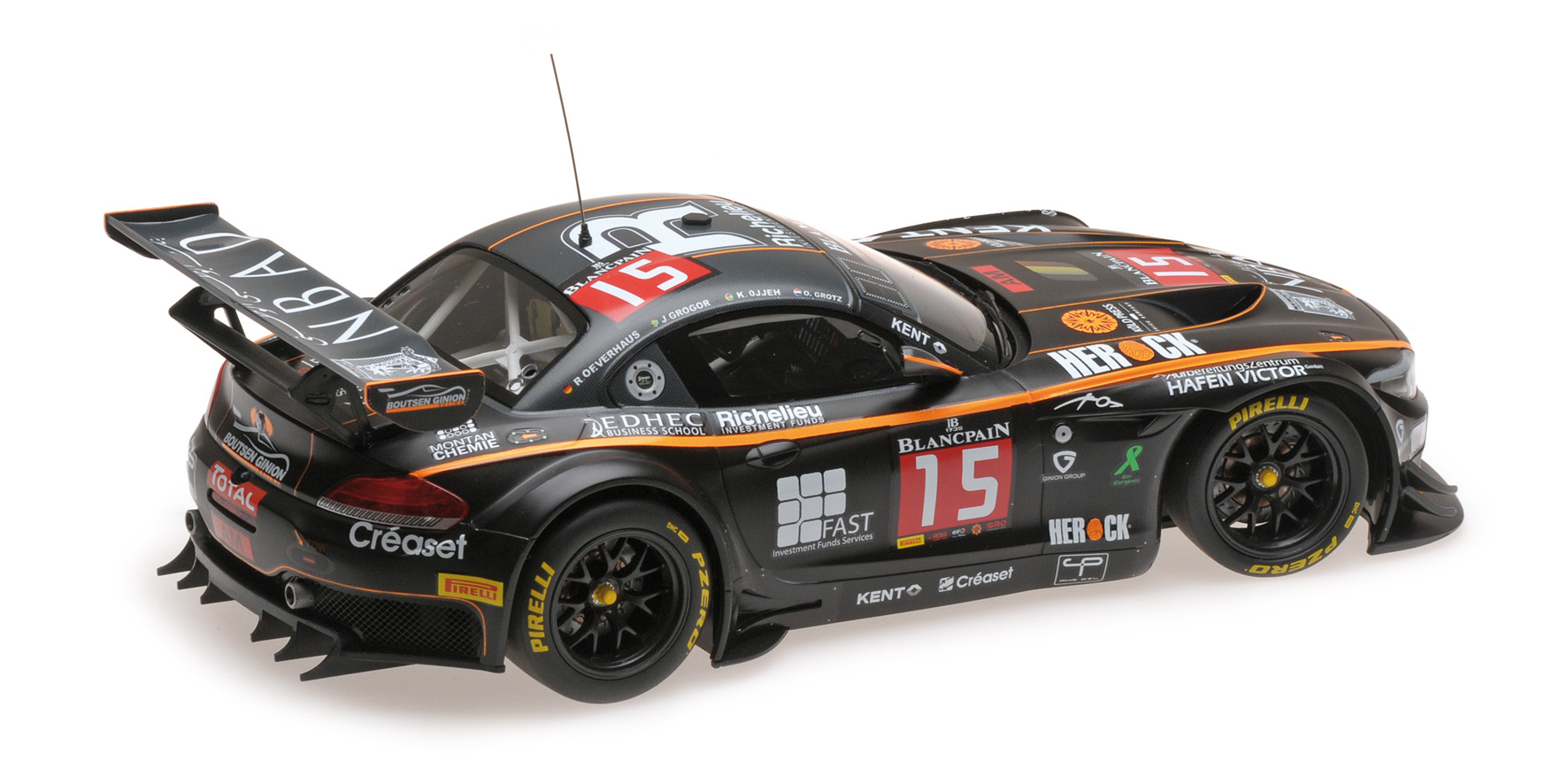 BMW Z4 GT3 (E89) - BOUTSEN GINION RACING - GROTZ/OJJEH/GROGOR/HAMPRECHT - 24H SPA 2015