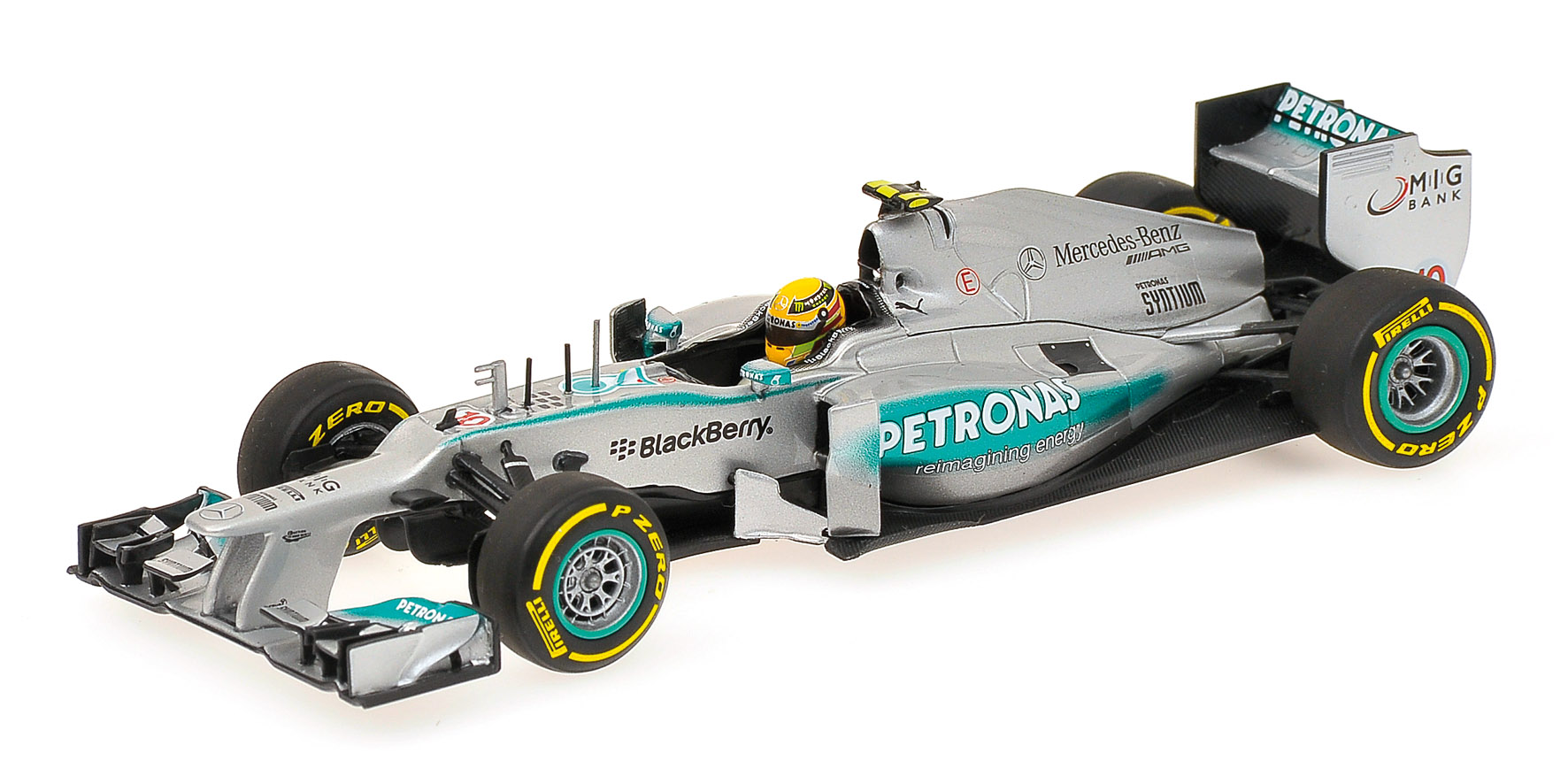 MERCEDES AMG F1 TEAM - LEWIS HAMILTON- SHOWCAR 2013