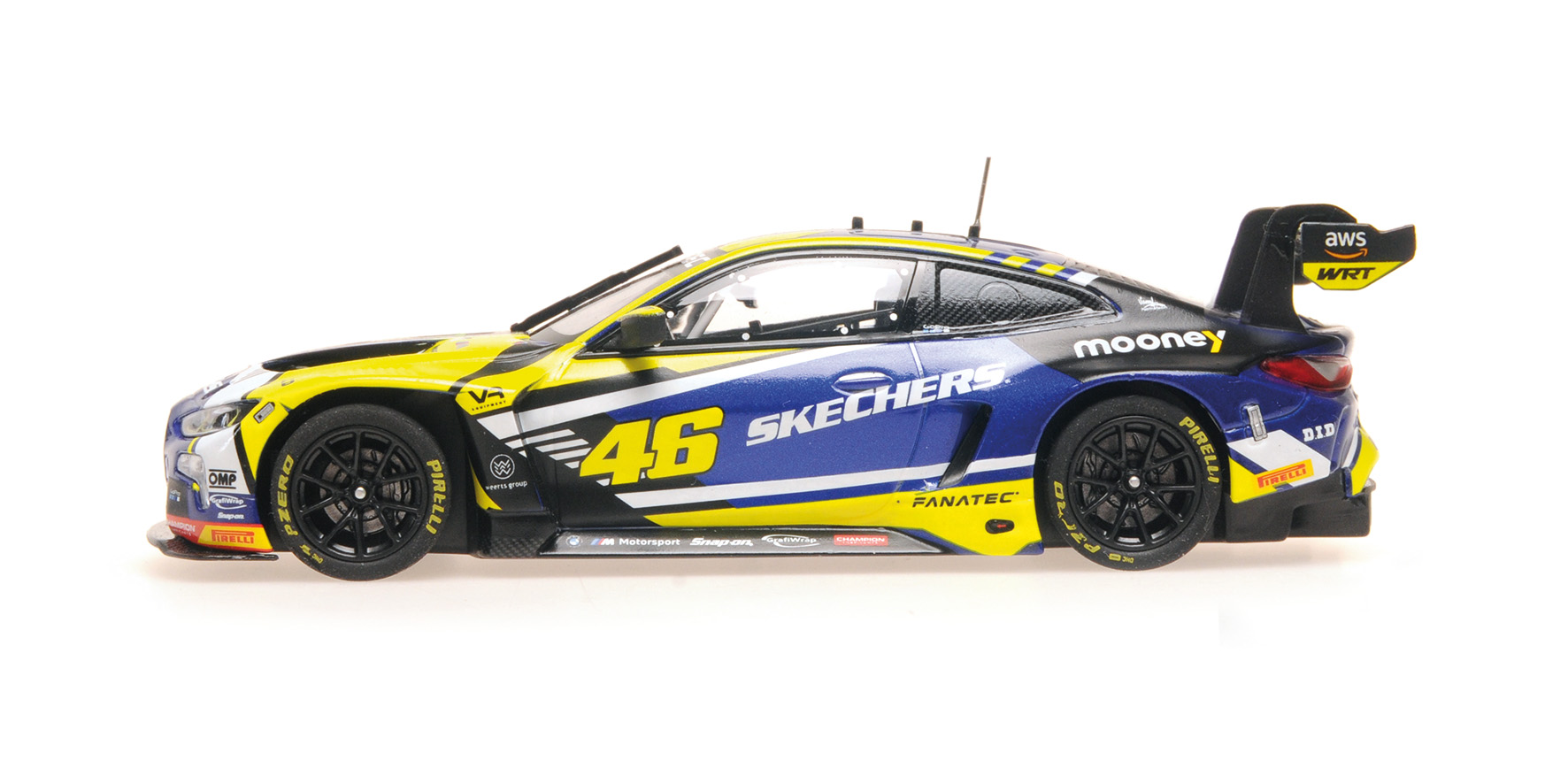 BMW M4 GT3 – TEAM WRT - VALENTINO ROSSI – TEST CAR 2023