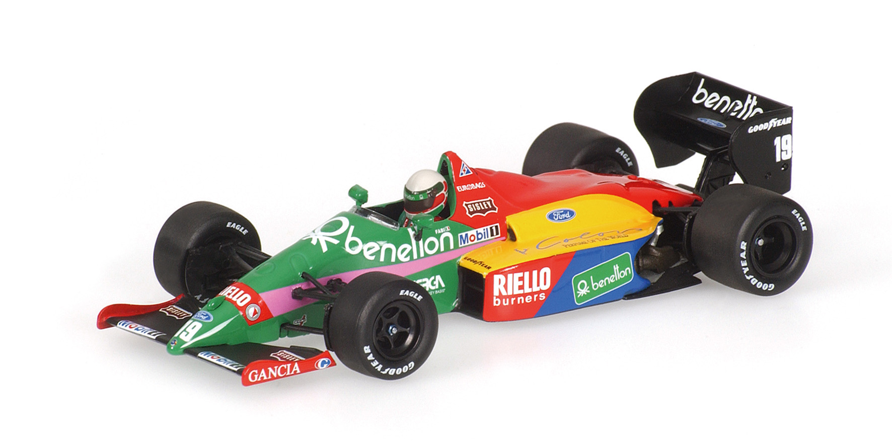 BENETTON FORD B 187 - TEO FABI - 1987