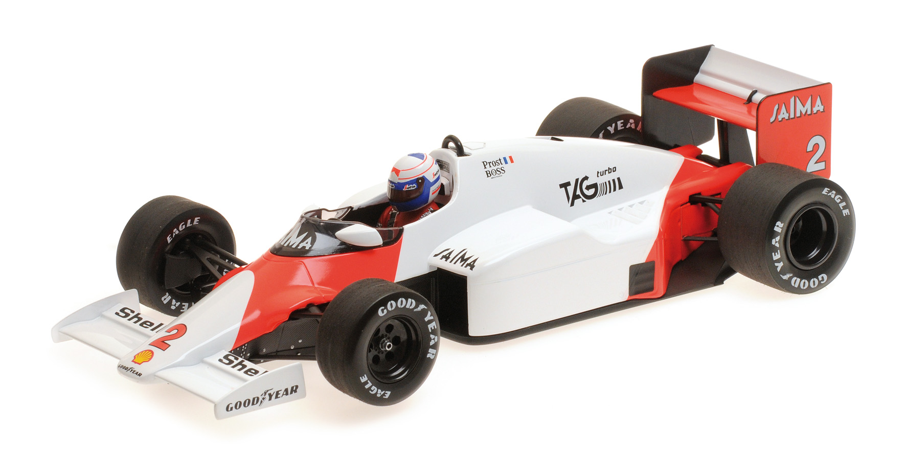 MCLAREN TAG MP4/2B - ALAIN PROST - 1985