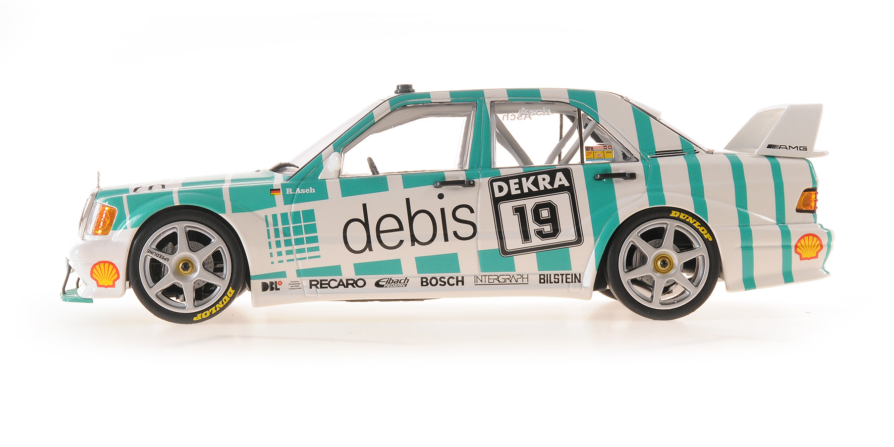 MERCEDES-BENZ 190E 2.5-16 EVO 2 - TEAM ZAKSPEED - ROLAND ASCH - DTM 1991