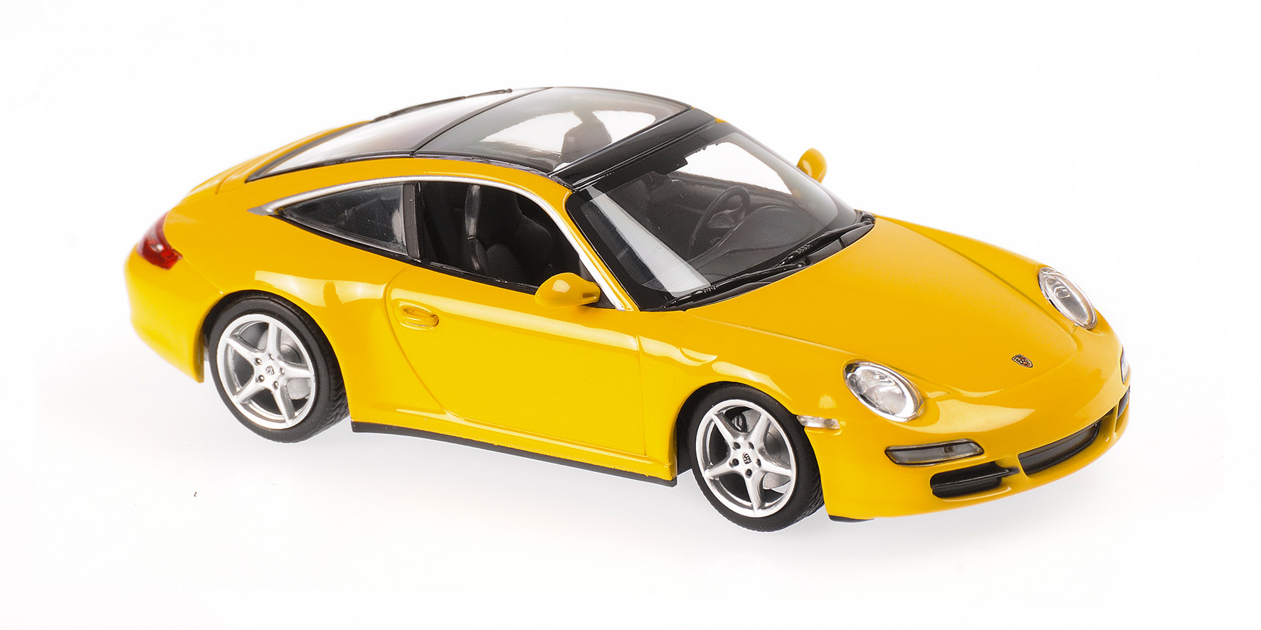 PORSCHE 911 TARGA - 2006 - YELLOW