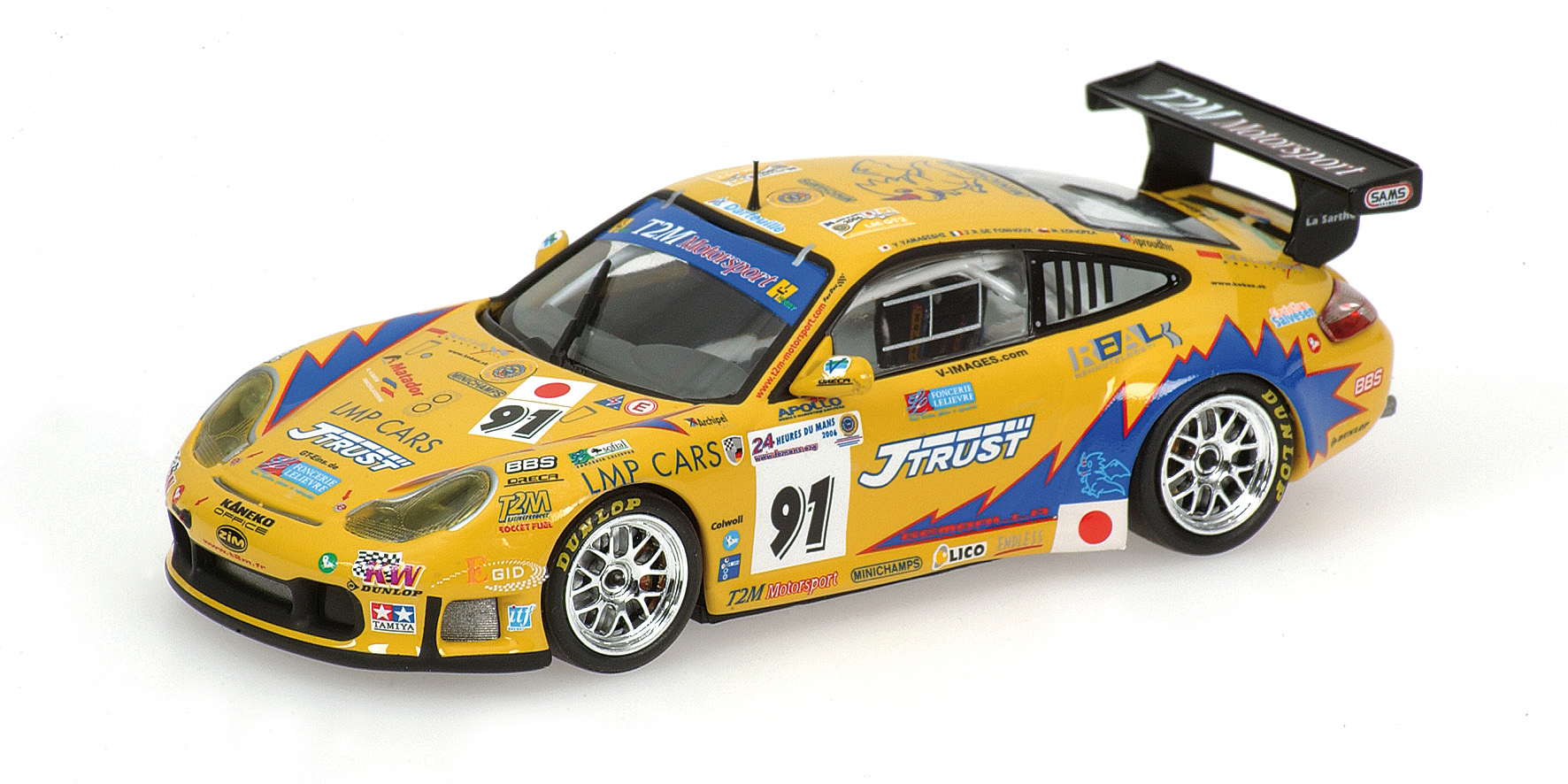 PORSCHE 911 GT3-RS - YAMAGISHI/DE FOURNOUX/KONOPKA - TEAM T2M MOTORSPORT - 24H LE MANS 2006