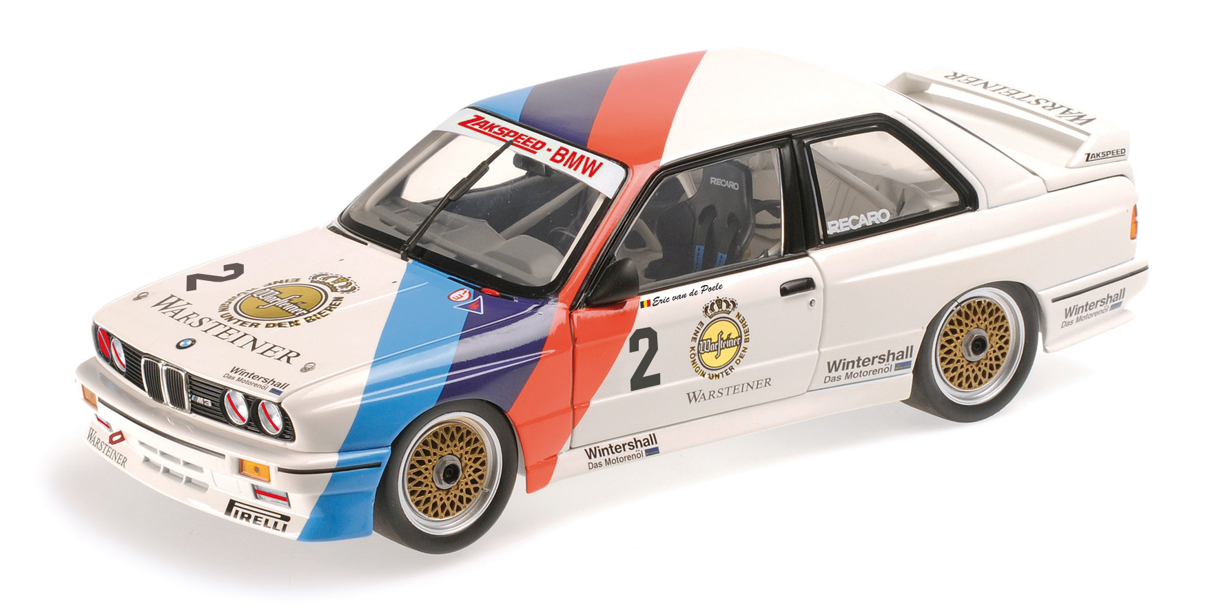 BMW M3 - ZAKSPEED-BMW - ERIC VAN DER POELE - CHAMPION DTM 1987