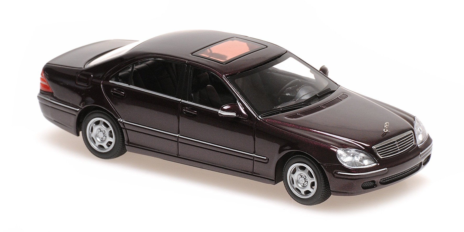 MERCEDES-BENZ S-CLASS (W220) - 1998 - DARK RED METALLIC