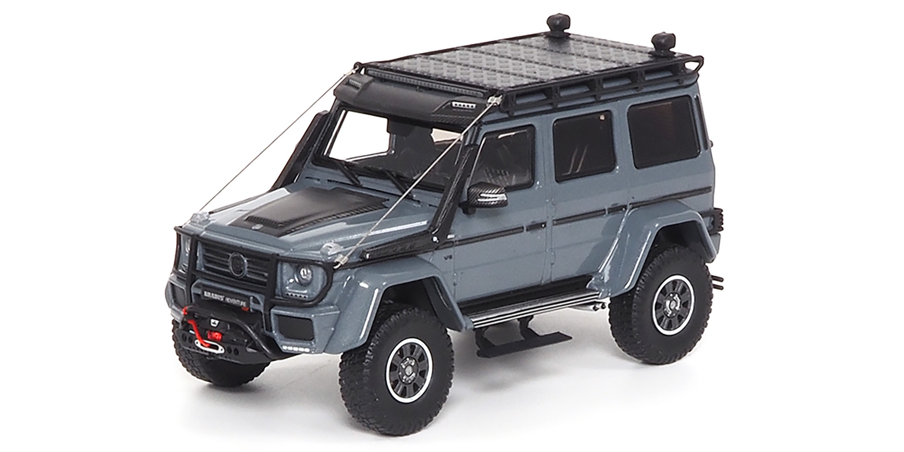 BRABUS 550 ADVENTURE MERCEDES-BENZ G-CLASS 4x4² - 2017 - GREY METALLIC