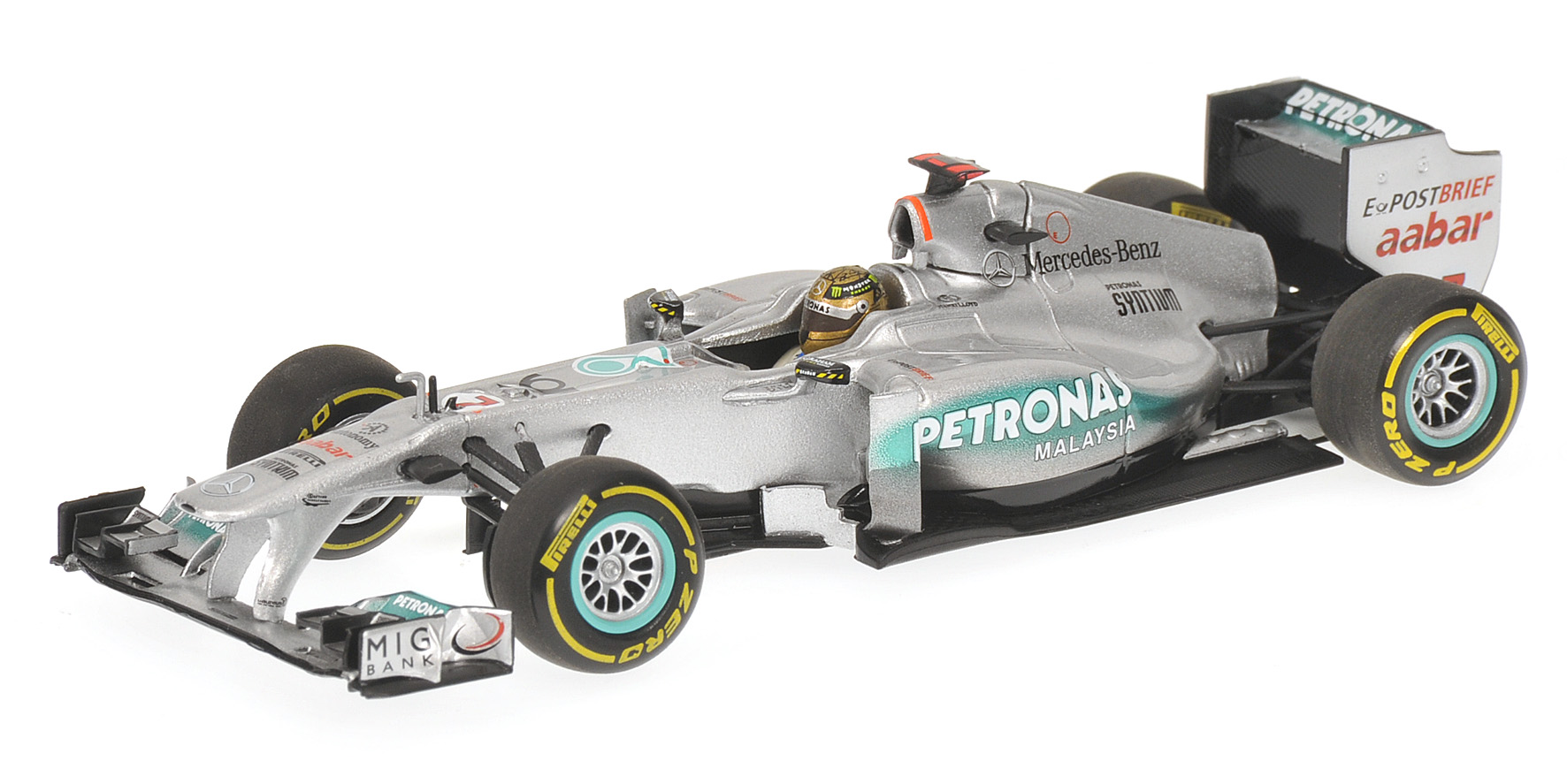 MERCEDES GP PETRONAS F1 TEAM MGP W02 - MICHAEL SCHUMACHER - BELGIAN GP 2011