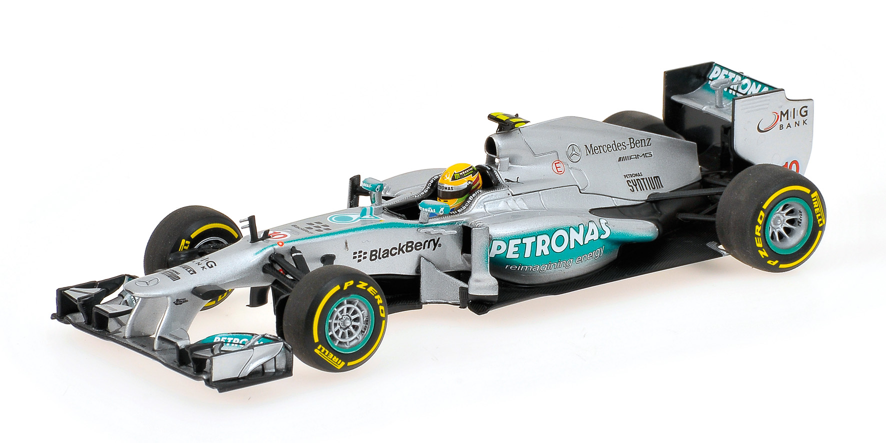 MERCEDES AMG PETRONAS F1 TEAM W04 - LEWIS HAMILTON - 2013