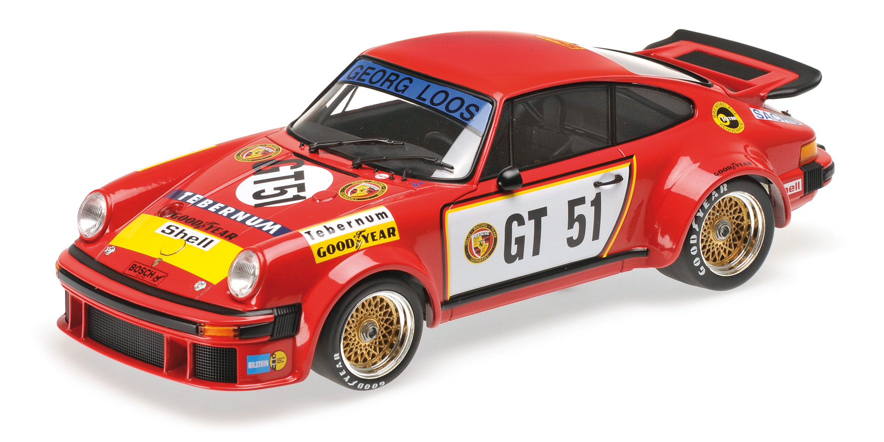 PORSCHE 934 - TOINE HEZEMANNS - WINNER - TEAM GELO-TEBERNUM RACING - EGT NÜRBURGRING 300KM 1976