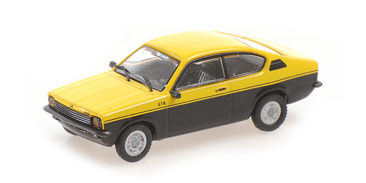 OPEL KADETT COUPE - 1973 - YELLOW/BLACK