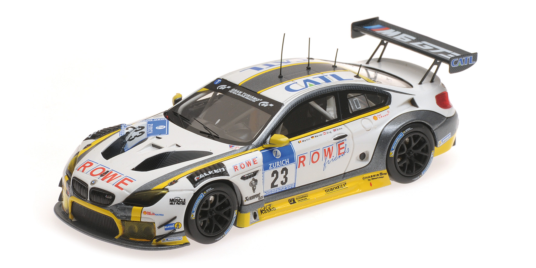 BMW M6 GT3 - ROWE RACING - SIMS/ENG/MARTIN/WERNER - 24H NÜRBURGRING 2016