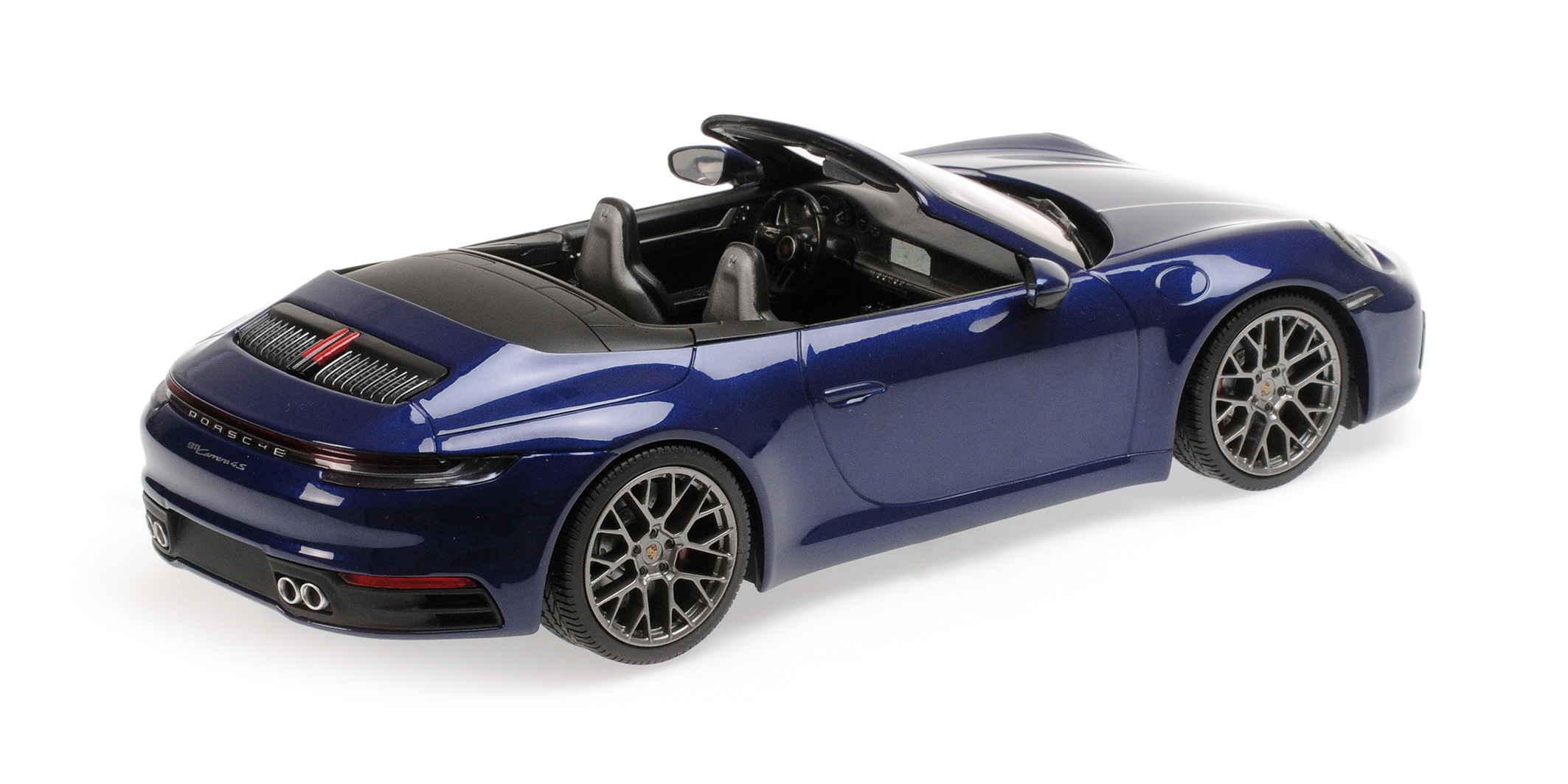 PORSCHE 911 CARRERA 4S CABRIOLET - 2019 - BLUE METALLIC