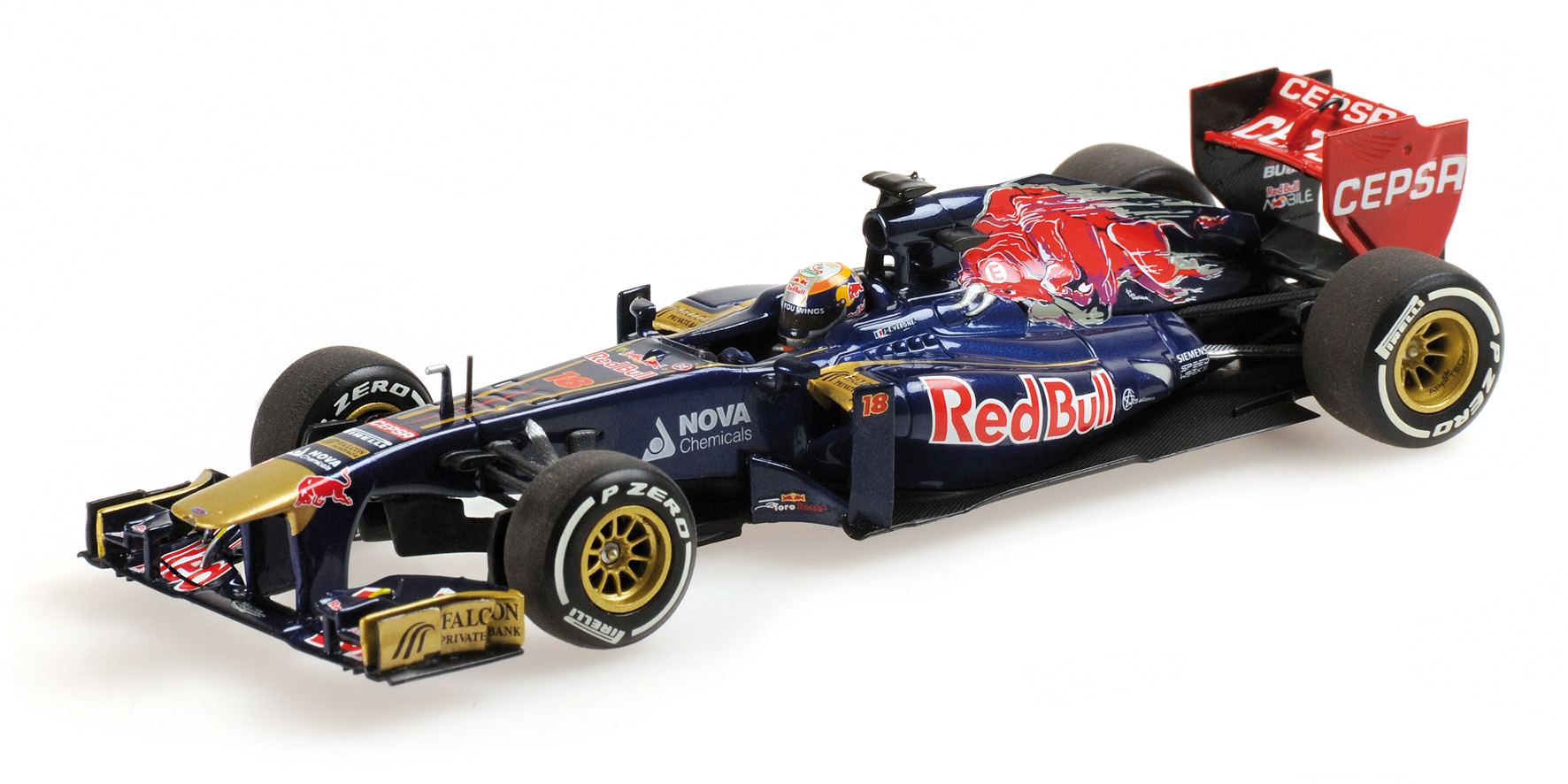 SCUDERIA TORO ROSSO STR8 - JEAN-ERIC VERGNE - 2013