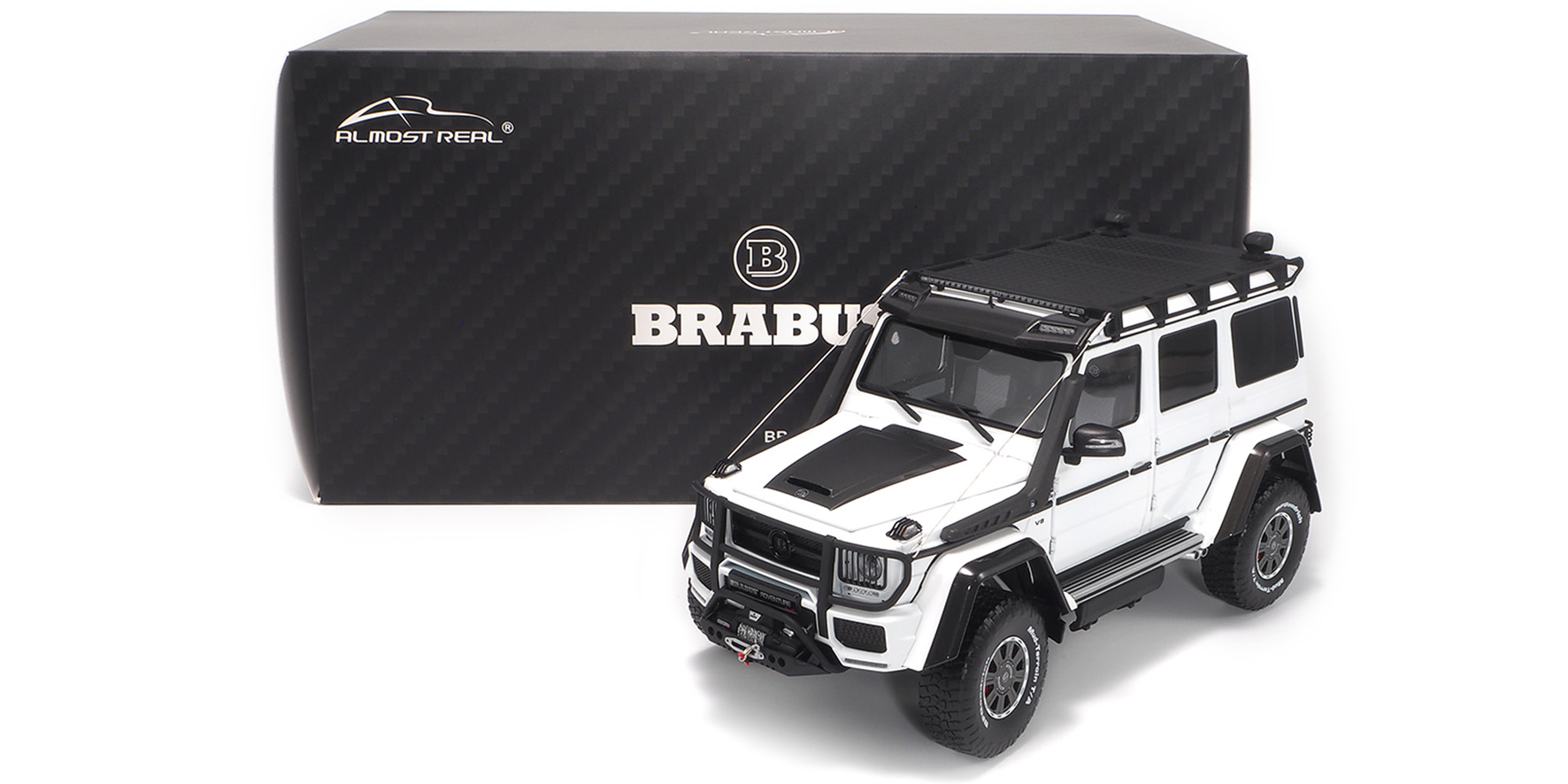 BRABUS 550 ADVENTURE MERCEDES-BENZ G 500 4x4² - WHITE