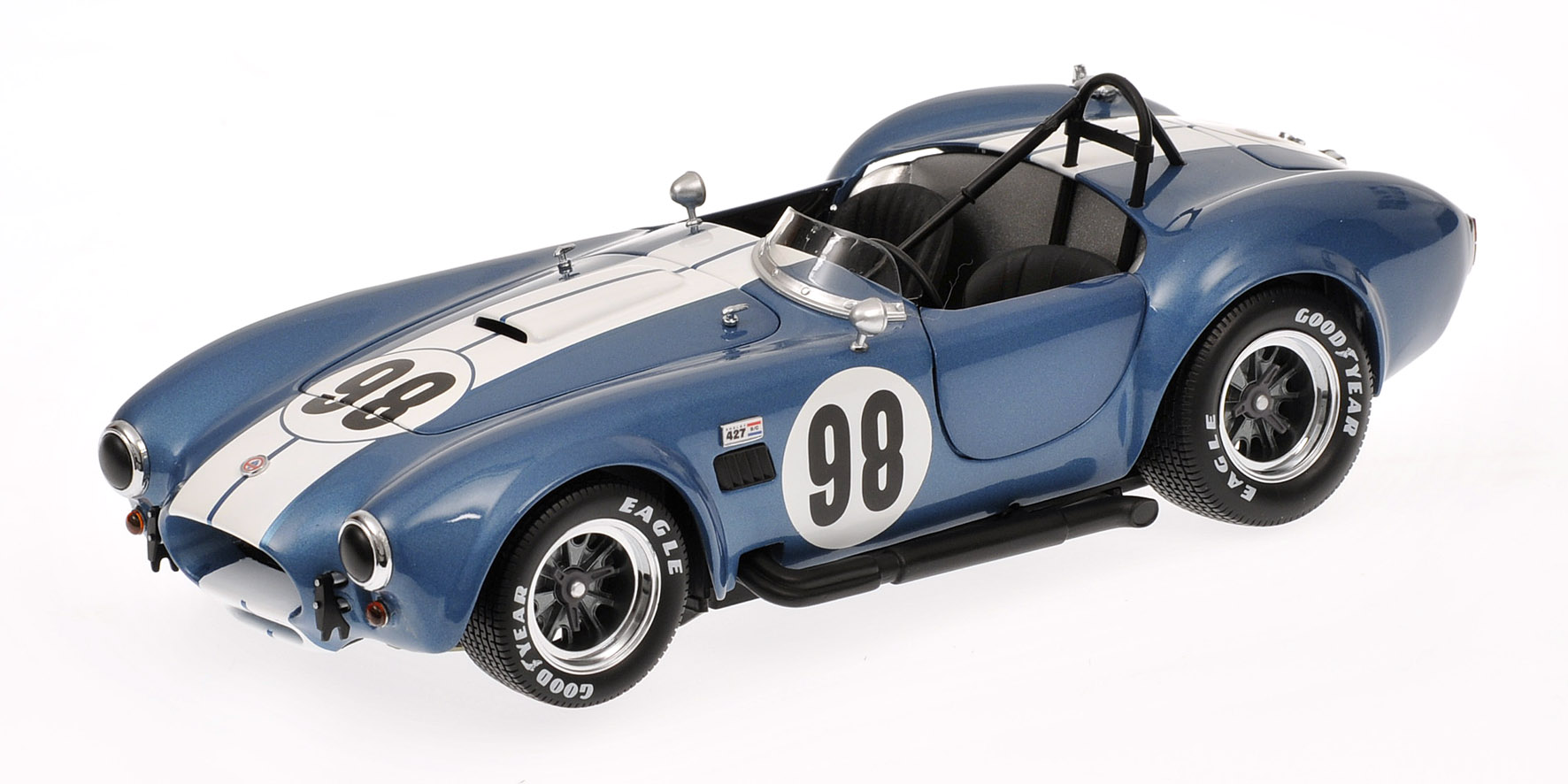 SHELBY COBRA 427 S/C GURDSMAN BLUE RACING SCREEN