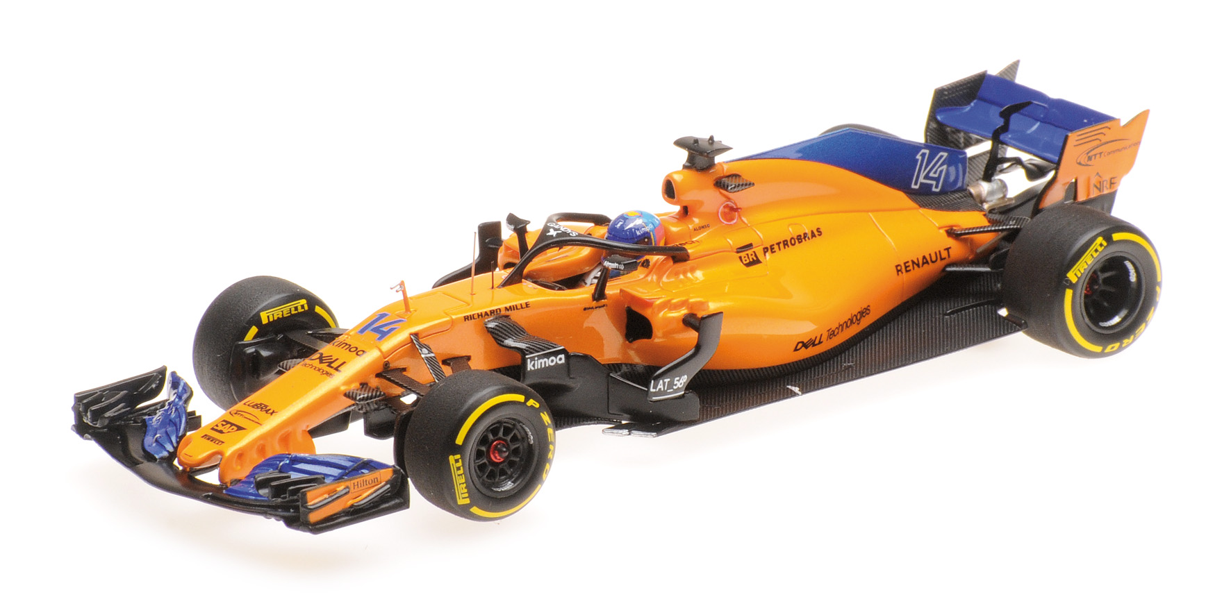 MCLAREN RENAULT - FERNANDO ALONSO - SHOWCAR 2018