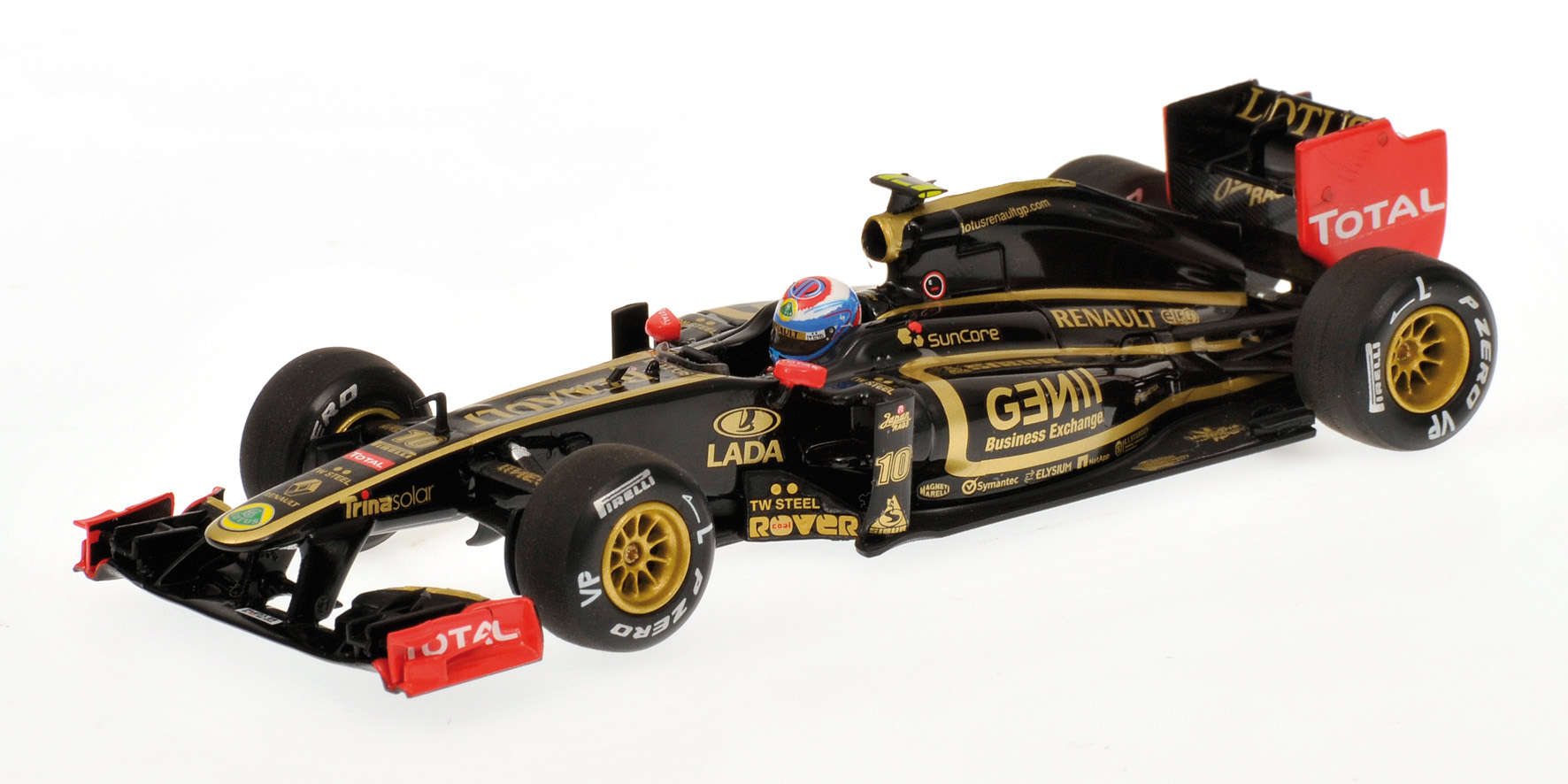 LOTUS RENAULT GP R31 - VITALY PETROV - 1ST PODIUM - AUSTRALIAN GP 2011