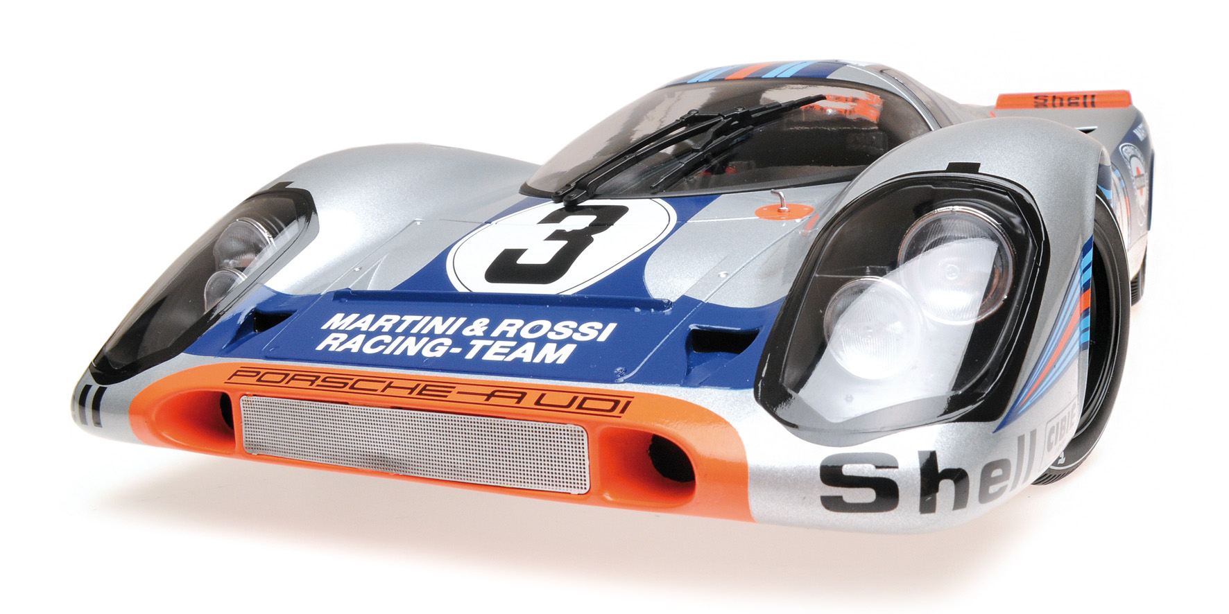 PORSCHE 917K - MARTINI & ROSSI RACING - ELFORD/LARROUSSE - WINNERS SEBRING 12 HOURS 1971