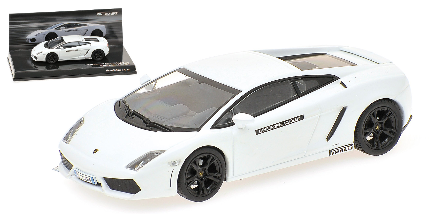 LAMBORGHINI GALLARDO LP 560-4 - 2008 - WHITE - 'LAMBORGHINI ACADEMY'