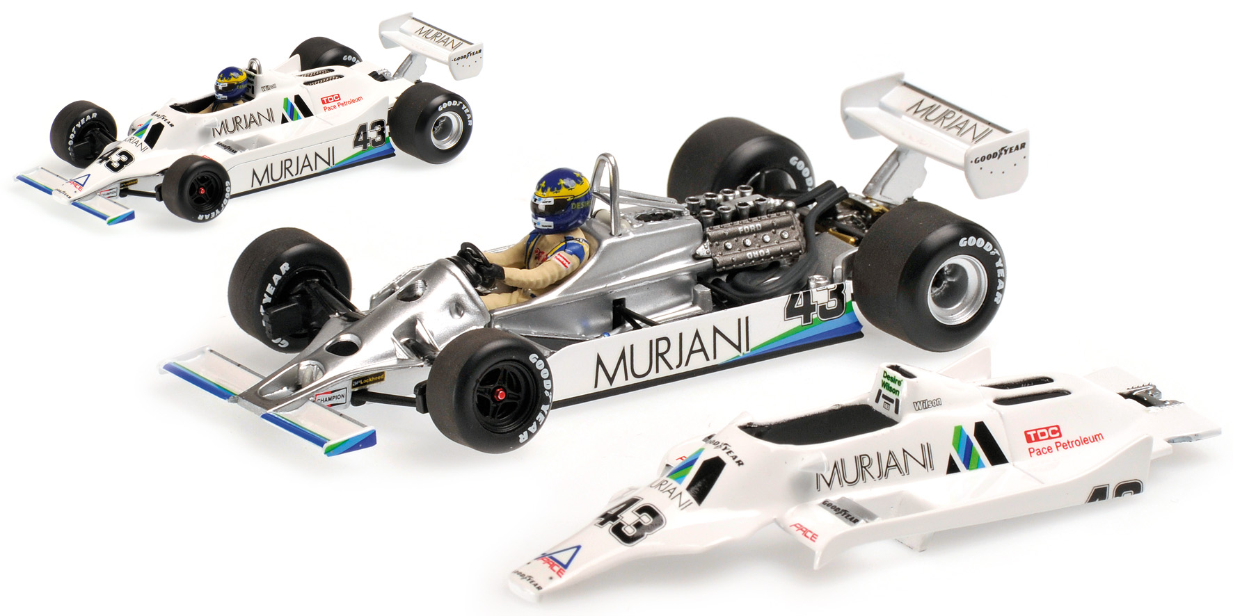 WILLIAMS FORD FW07 - DESIREE WILSON - BRITISH GP 1980