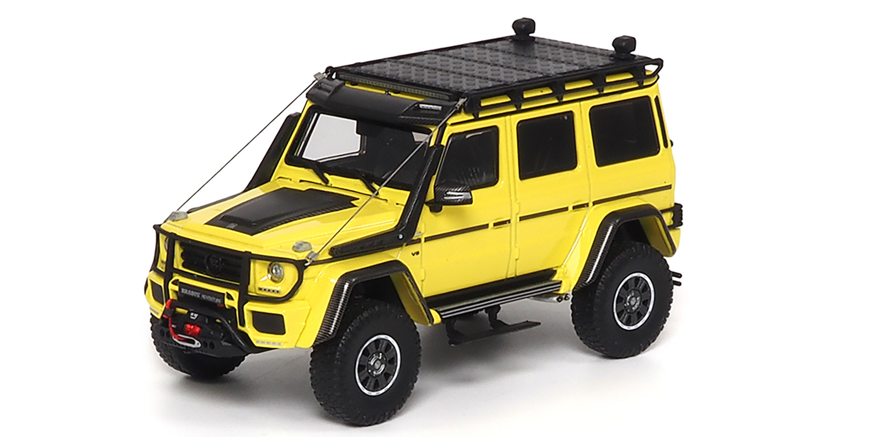 BRABUS 550 ADVENTURE MERCEDES-BENZ G CLASS 4x4² - 2017 - ELECTRIC BEAM YELLOW