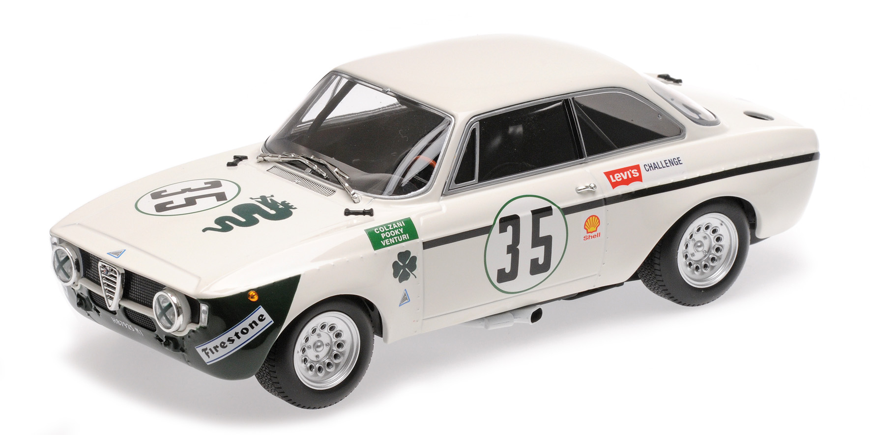 ALFA ROMEO GTA 1300 JUNIOR - COLZANI/POOKY/VENTURI - JARAMA 1972