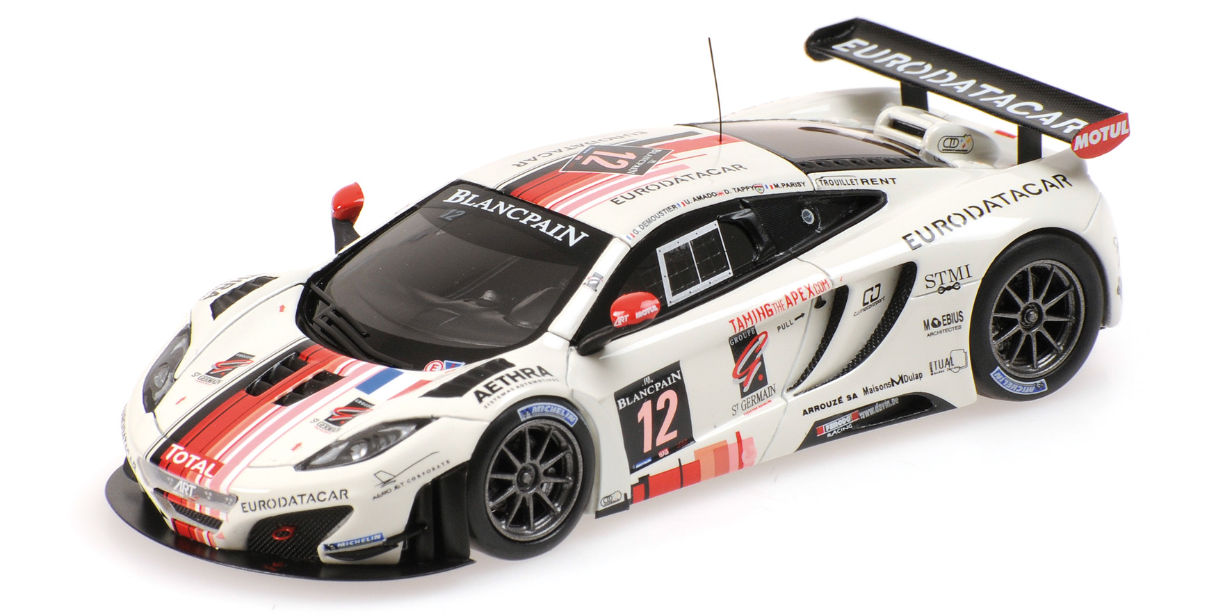 MCLAREN 12C GT3 - ART GRAND PRIX - DEMOUSTIER/AMADO/TAPPY/PARISY - 24H SPA 2013