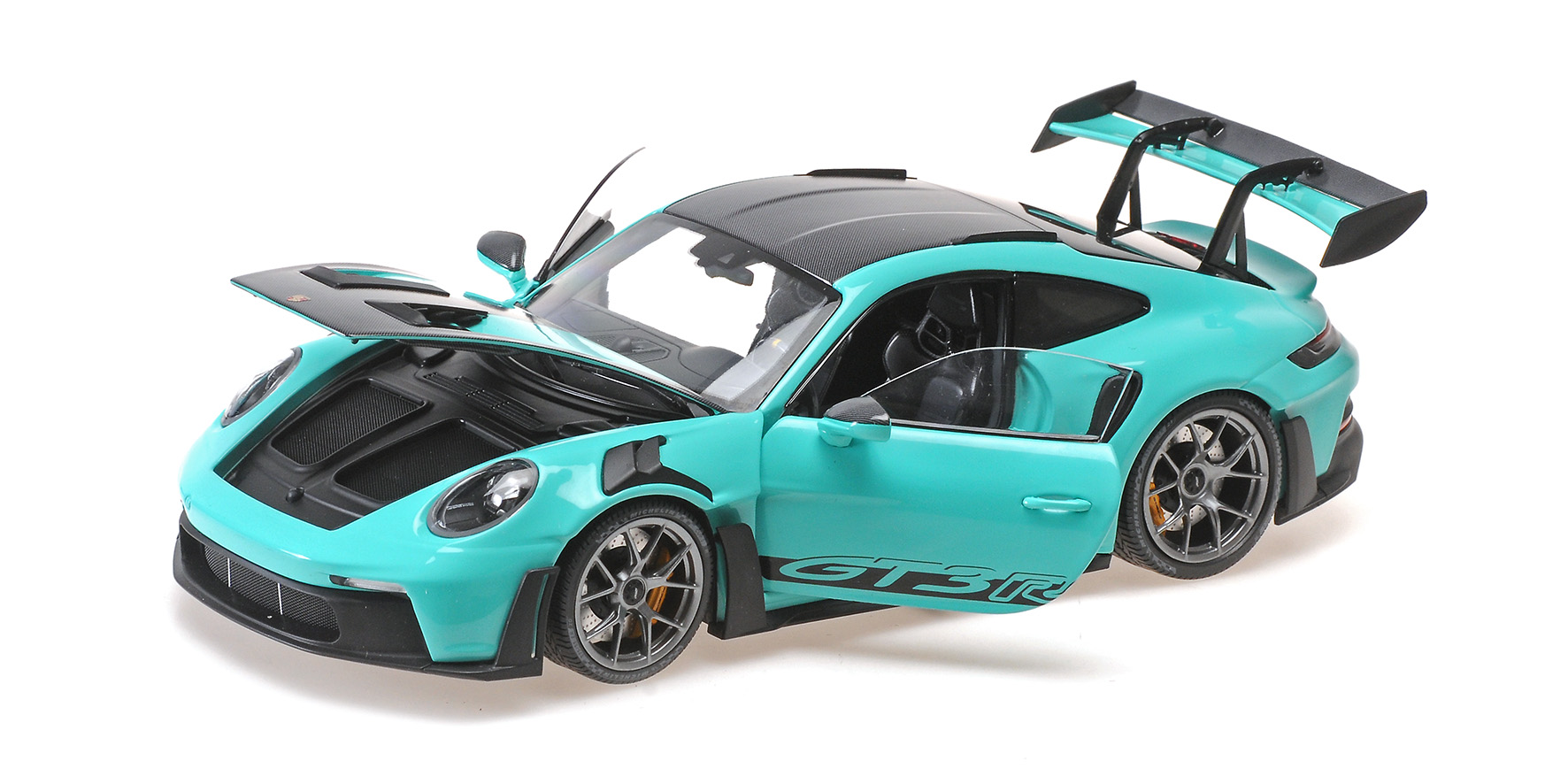 PORSCHE 911 (992) GT3RS - 2024 - GREEN W DARKSILVER WHEELS