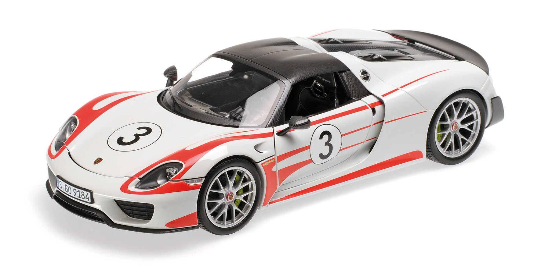 PORSCHE 918 SPYDER - 2013 - W/ WEISSACH PACKAGE 'SALZBURG'