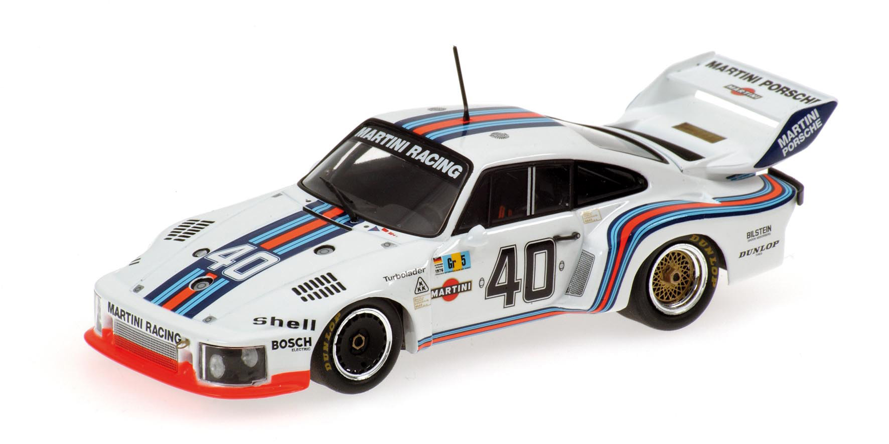 PORSCHE 935 - STOMMELEN/SCHURTI - TEAM MARTINI PORSCHE - 24H LE MANS 1976