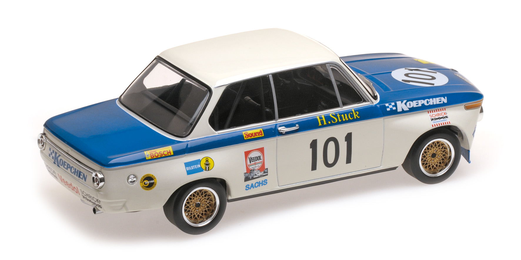 BMW 2002 - KOEPCHEN BMW TUNING - STUCK - INTERNATIONALES ADAC 500 KM EIFELPOKALRENNEN 1971