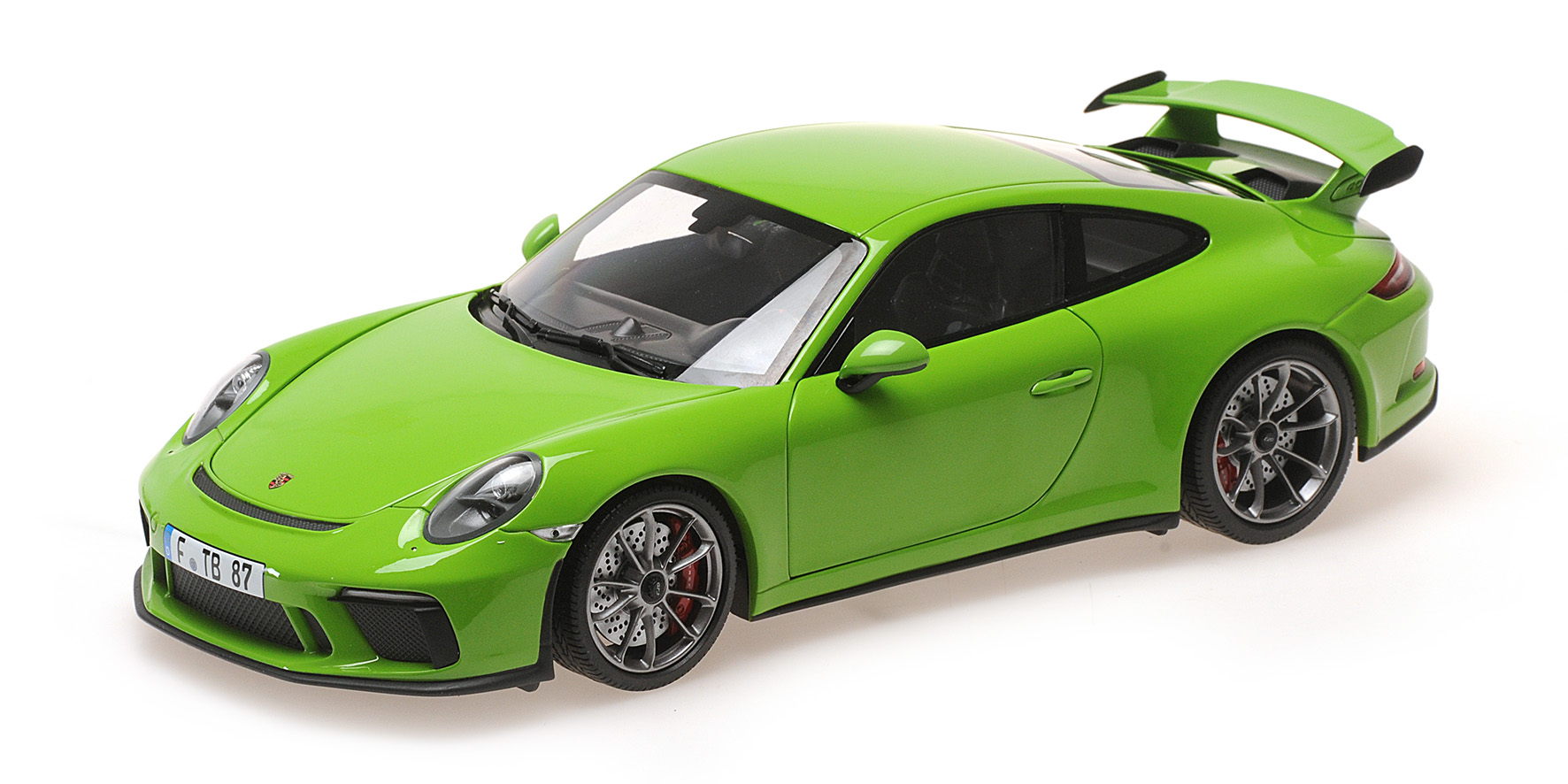 PORSCHE 911 GT3 - 2018 - YELLOW/GREEN (SHMEE 150)