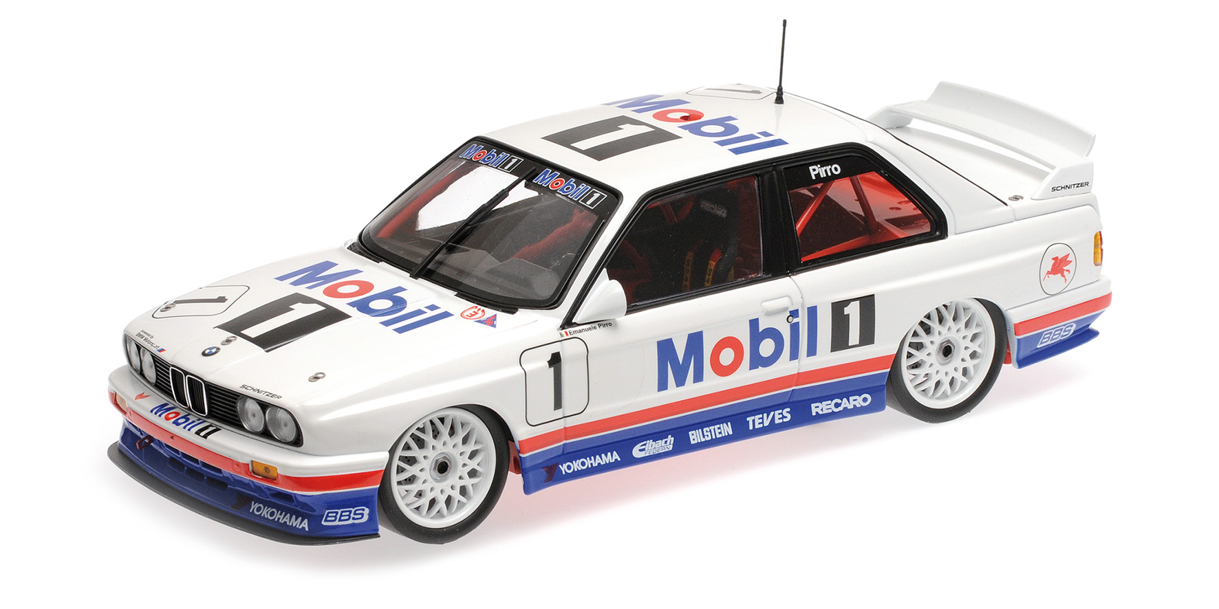 BMW M3 - BMW M-TEAM SCHNITZER - EMANUELLE PIRRO - WINNER MACAU GUIA RACE 1992