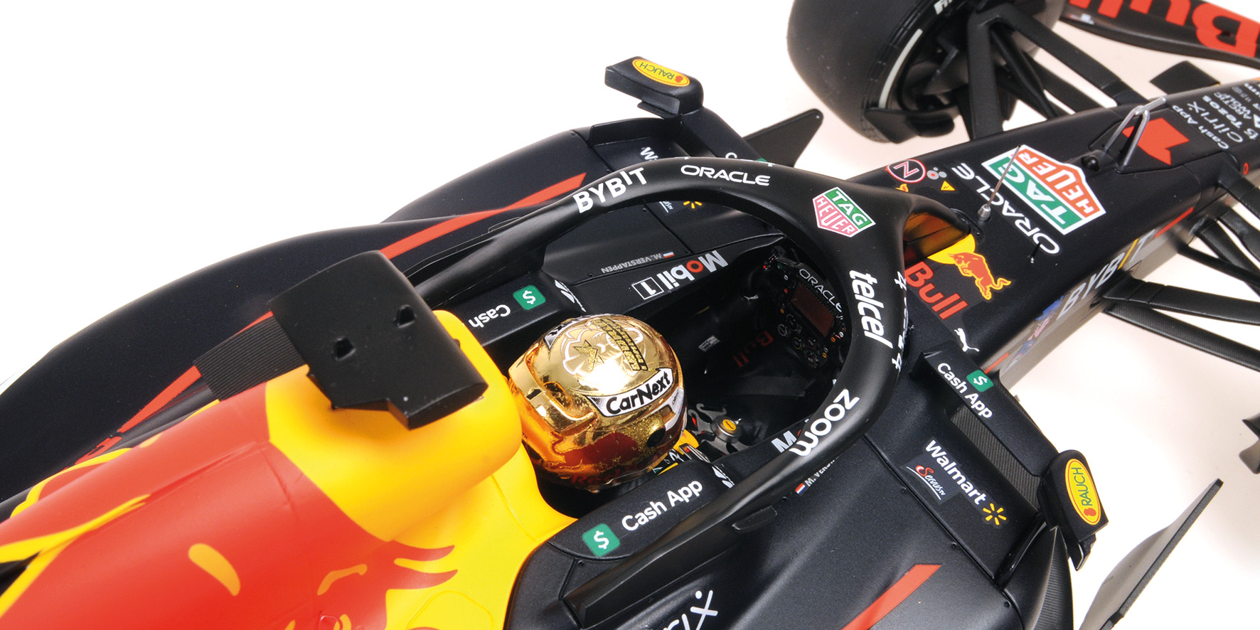 RED BULL RACING HONDA  RB18 - MAX VERSTAPPEN - WINNER ABU DHABI 2022