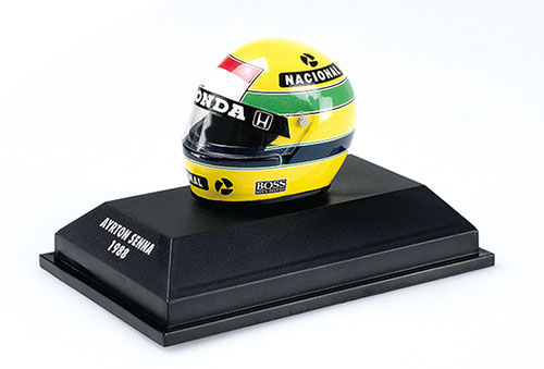 BELL HELMET AYRTON SENNA 1988