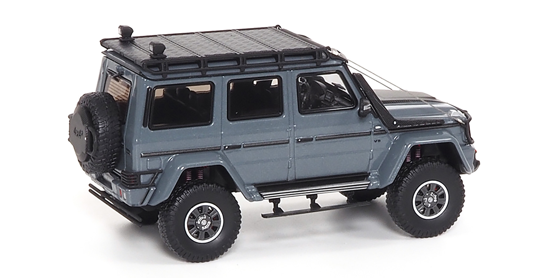 BRABUS 550 ADVENTURE MERCEDES-BENZ G-CLASS 4x4² - 2017 - GREY METALLIC