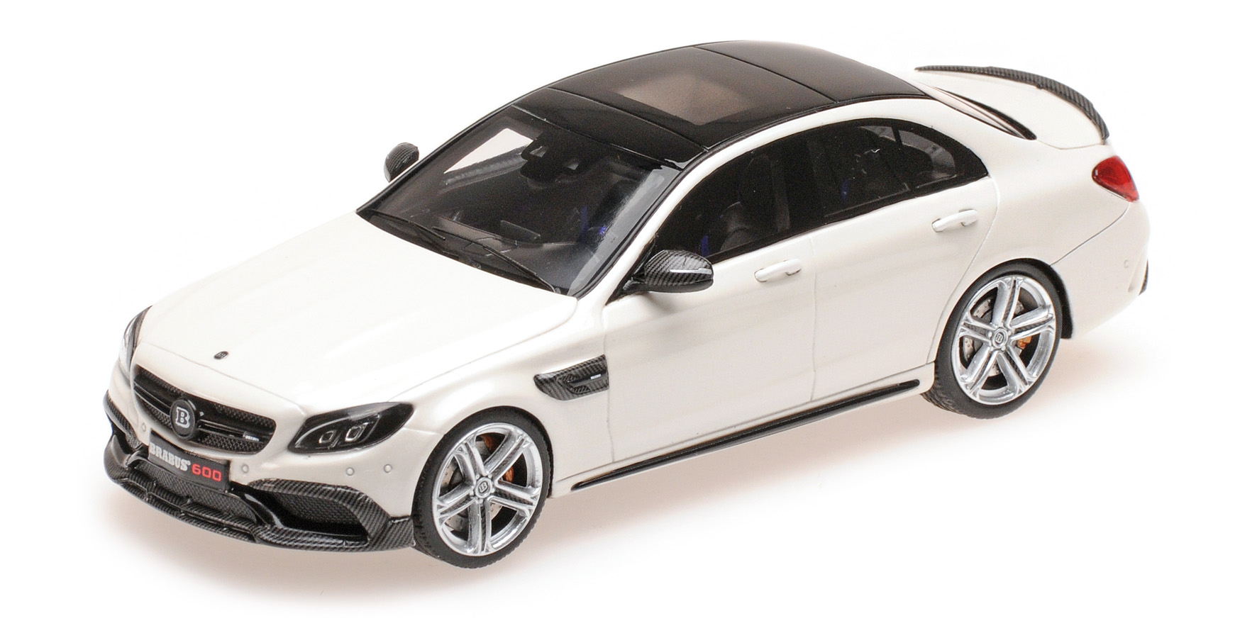 BRABUS 600 AUF BASIS MERCEDES AMG C 63 S - 2015 - WHITE