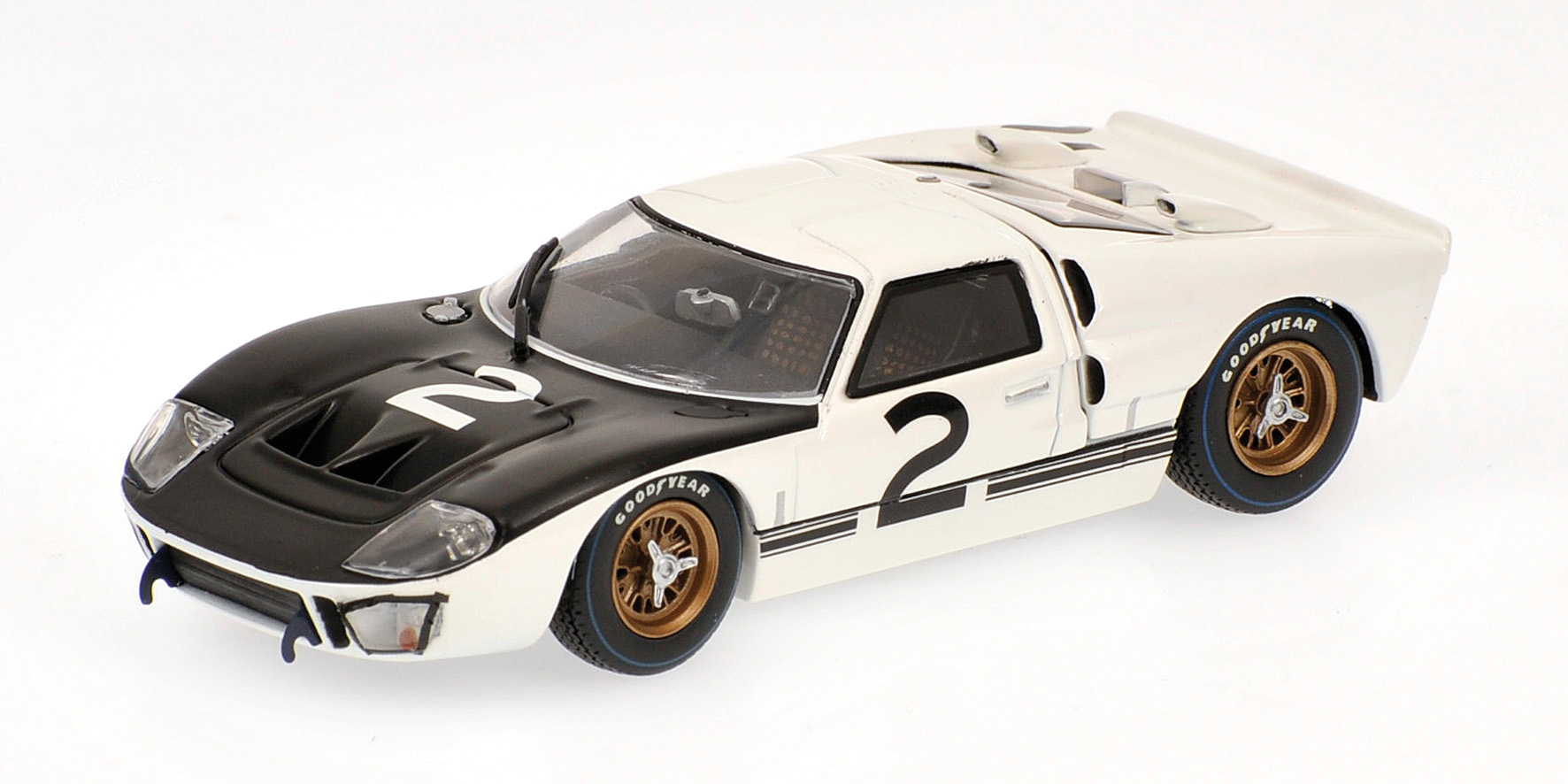 FORD GT40 MK II - KEN MILES - 24H LE MANS TEST 1966